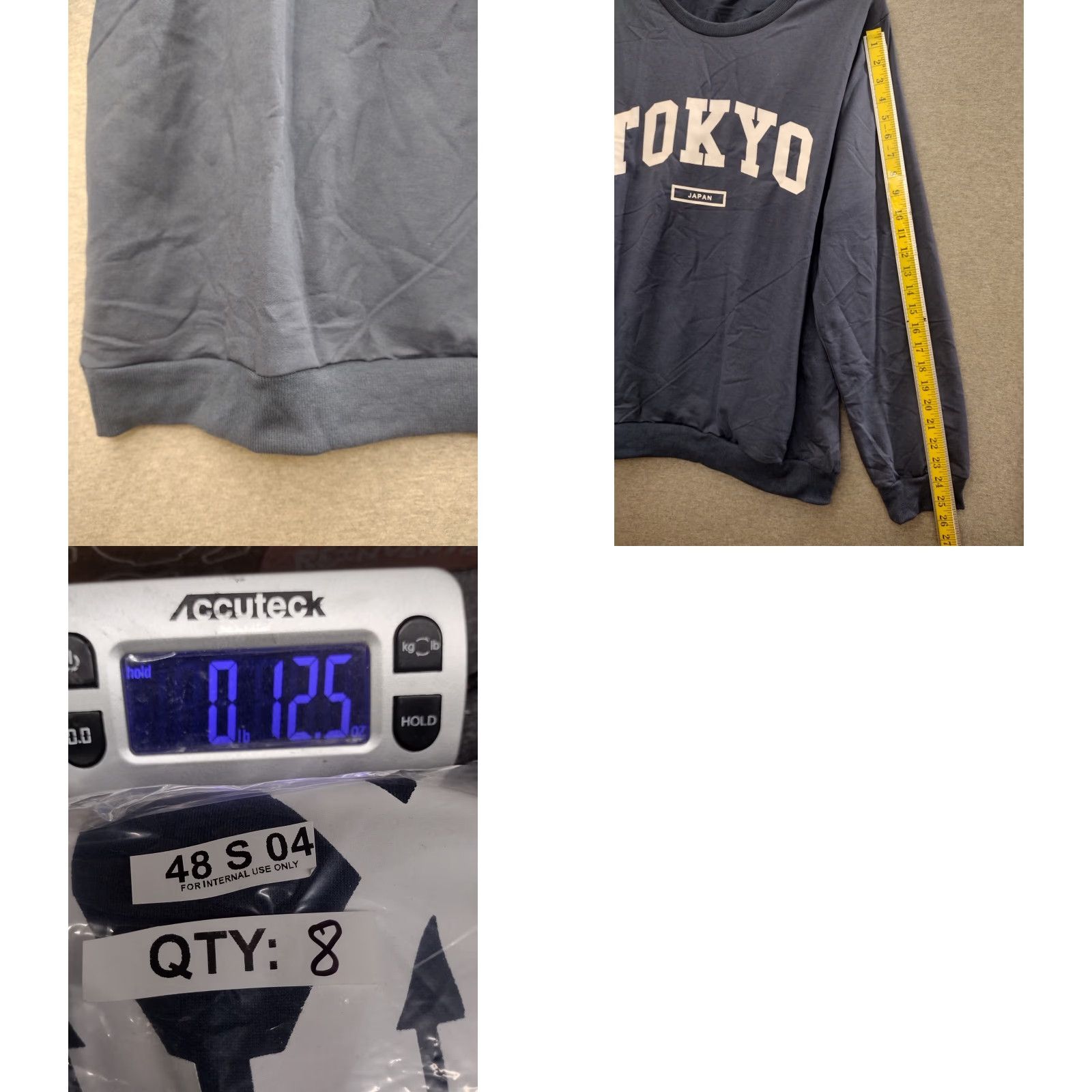 Vintage Unbranded Men’s Sweatshirt XL Blue Crewneck Tokyo Print Sweatshirt Mens XL Blue Tokyo Print All Seasons 80s 90s Logo Size US XL / EU 56 / 4 - 8 Thumbnail