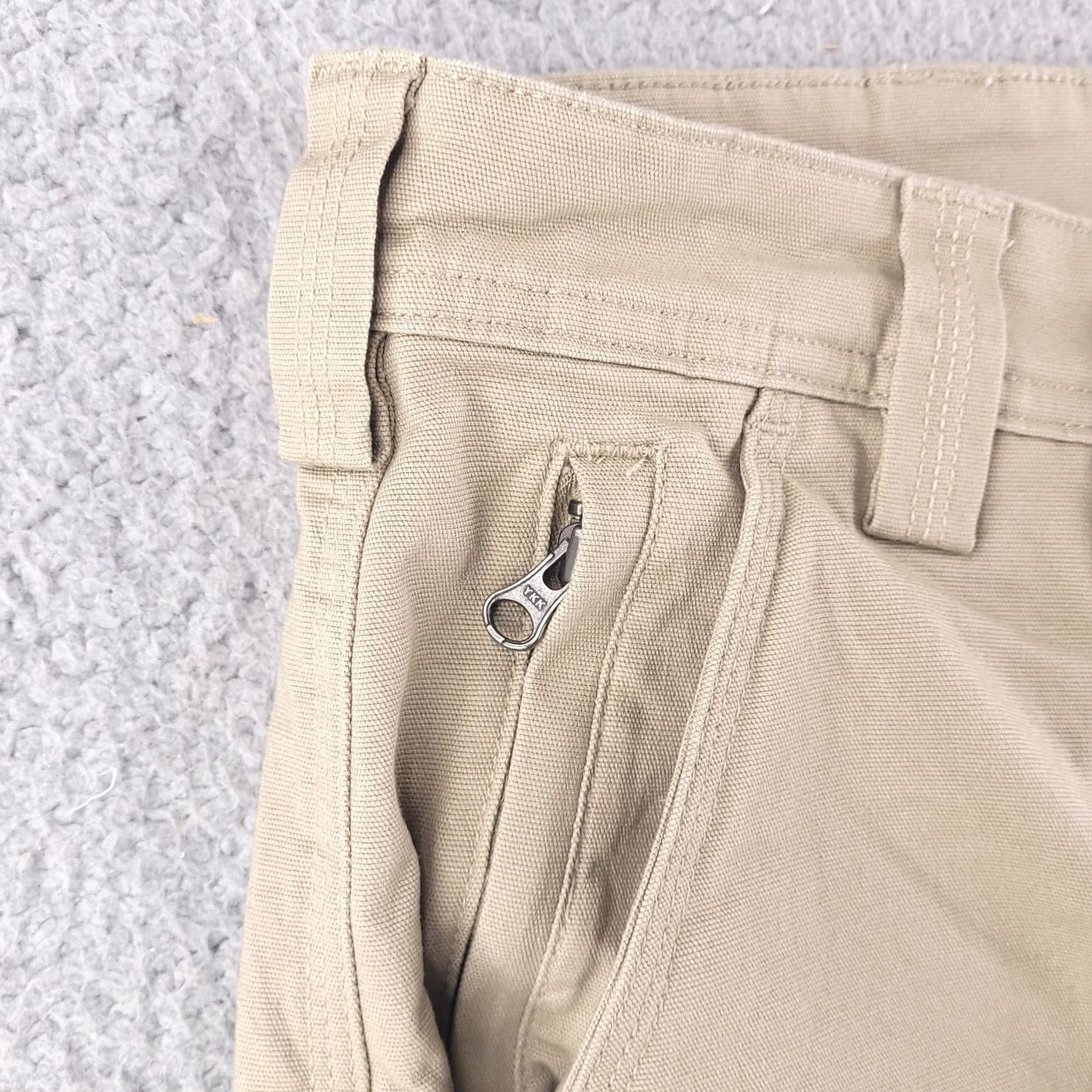 Vintage Duluth Mens Shorts 46 Beige Cotton Flex Fire Hose Canvas Stretch Chino Vintage? No Size US 30 / EU 46 - 3 Thumbnail