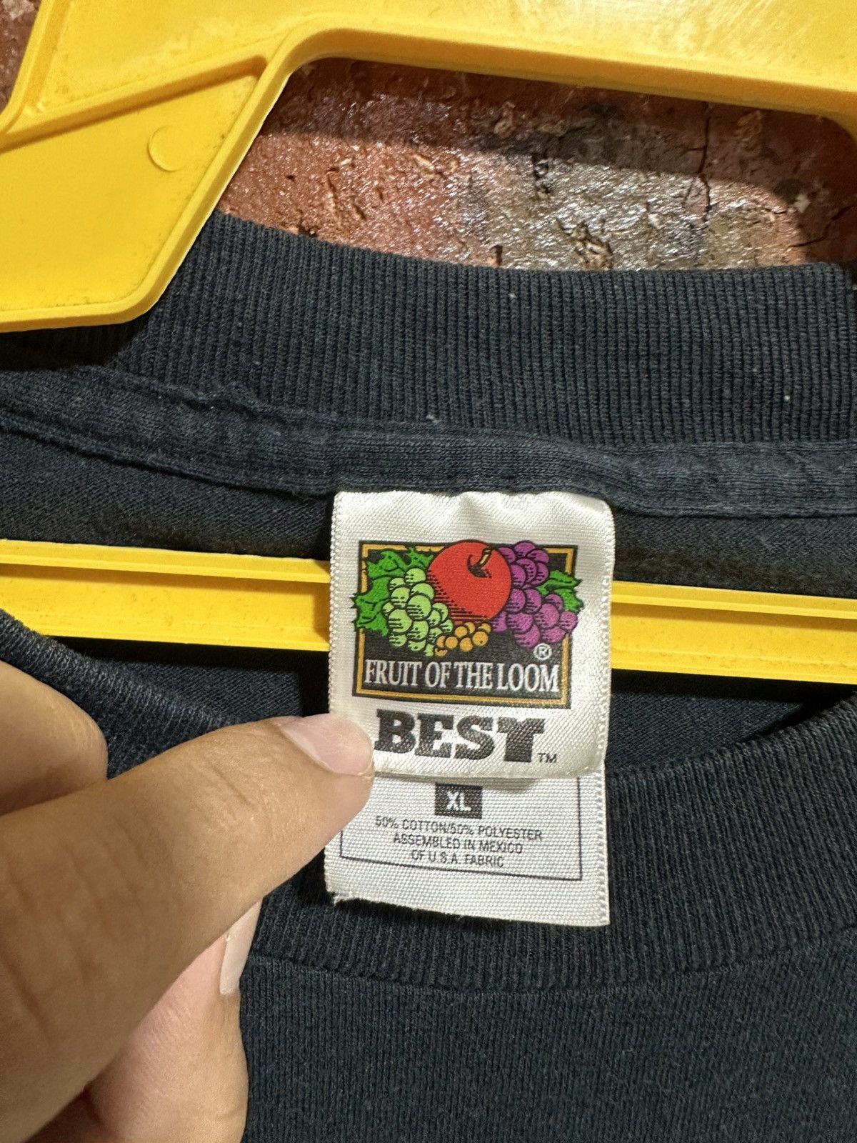 Fruit Of The Loom × Vintage Vintage Box The Compass Faded Tee Size US XL / EU 56 / 4 - 4 Thumbnail