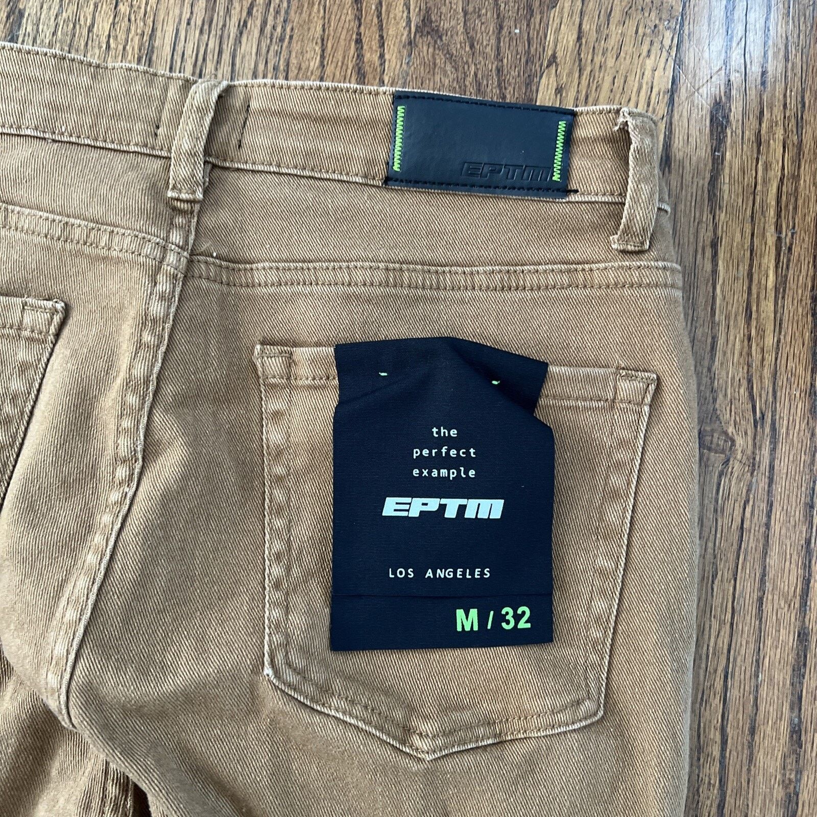 EPTM. EPTM HAVOC FLARE PANTS-TAN Size 32 M Size US 32 / EU 48 - 8 Thumbnail