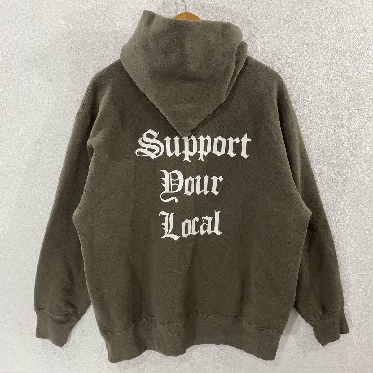 Japanese Brand Captains Helm Support Your Local Hoodie Size US M / EU 48-50 / 2 - 1 Thumbnail