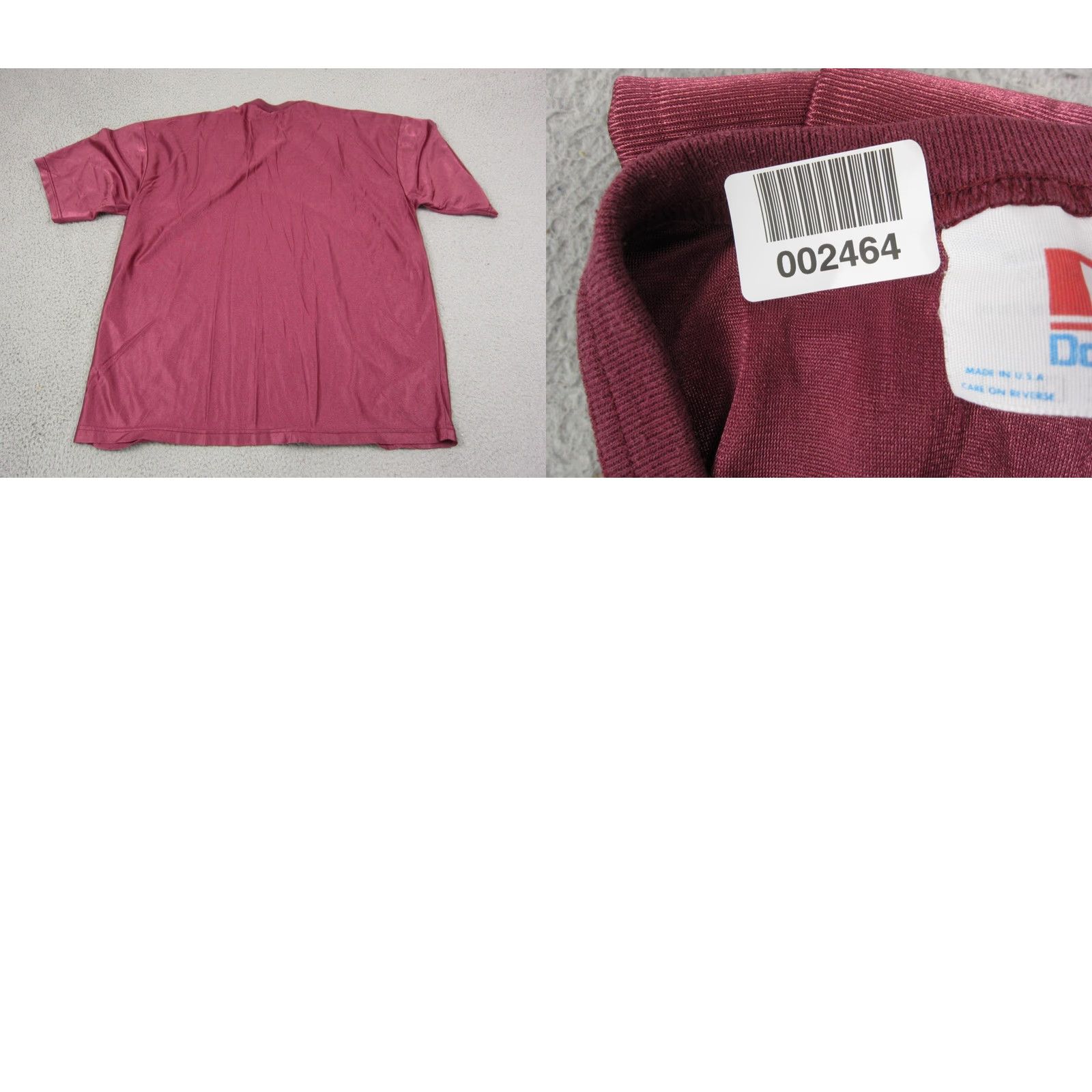 Vintage VINTAGE Dodger Shirt Adult 2XL Red 90s Mens V-Neck Short Sleeve Nylon T-Shirt Made in USA Size US XXL / EU 58 / 5 - 8 Thumbnail