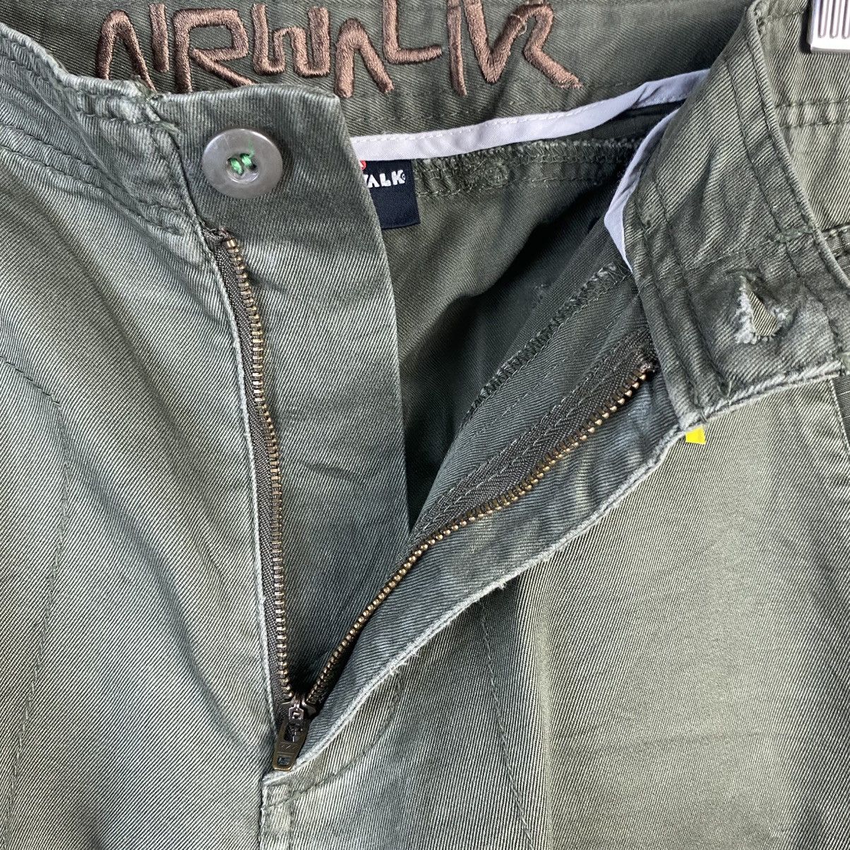 Airwalk DL Airwalk Green Cargo Multipocket Pants #C974 Size US 34 / EU 50 - 14 Thumbnail
