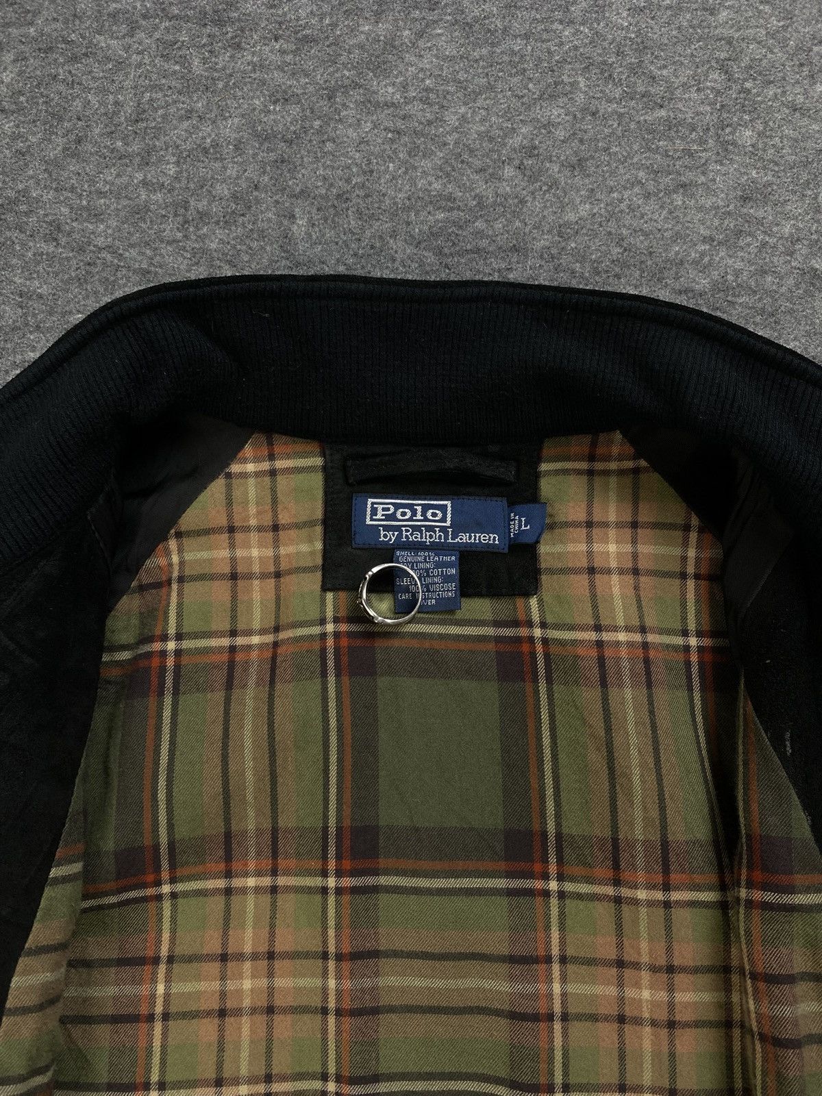 Polo Ralph Lauren Ralph Lauren Polo Mens Leather Suede Jacket Black Size US L / EU 52-54 / 3 - 6 Thumbnail