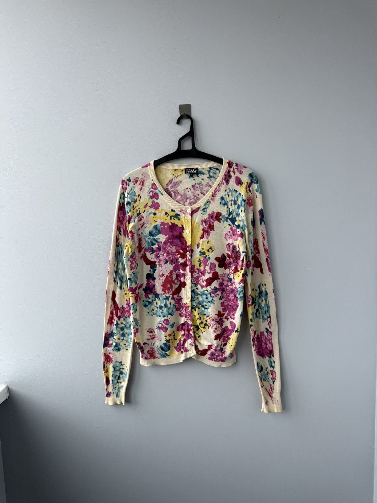 Dolce & Gabbana Dolce&Gabbana Flowers Cadigan Size M / US 6-8 / IT 42-44 - 1 Thumbnail