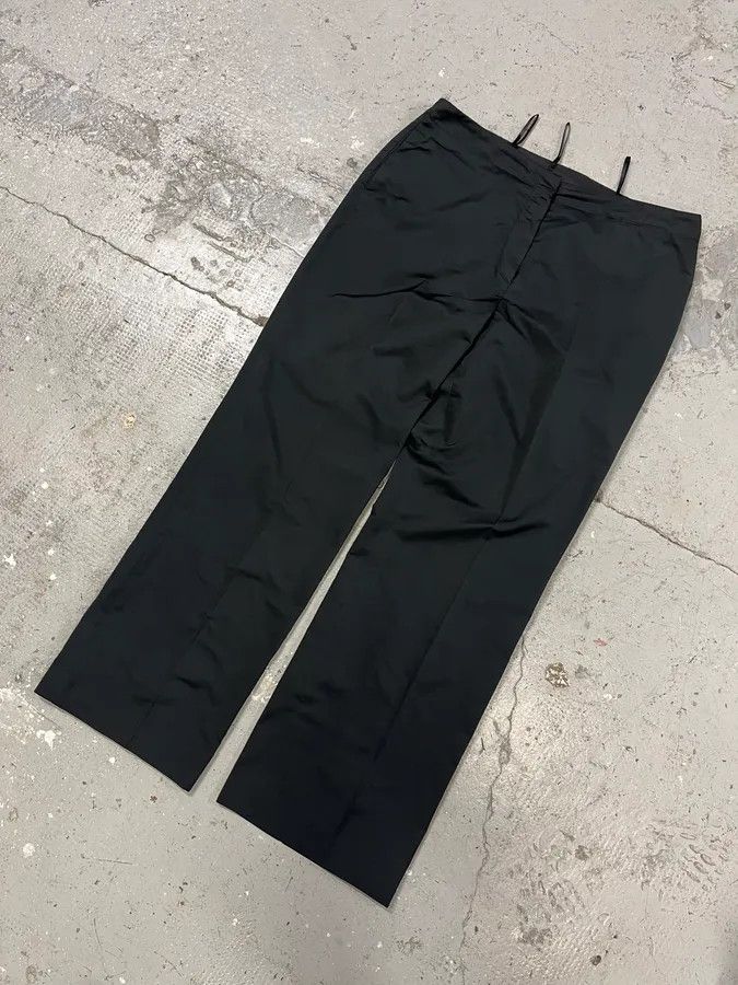 Jil Sander 2010s Jil Sander Black Casual Pants Size 29" - 4 Thumbnail