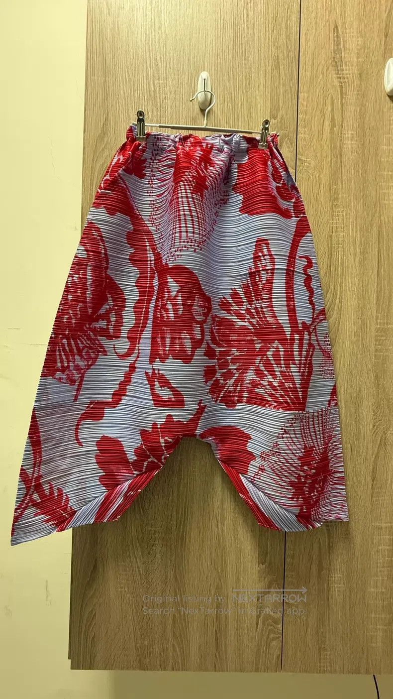 Issey Miyake Issey Miyake size:3 Red Pants Size 31" - 1 Thumbnail