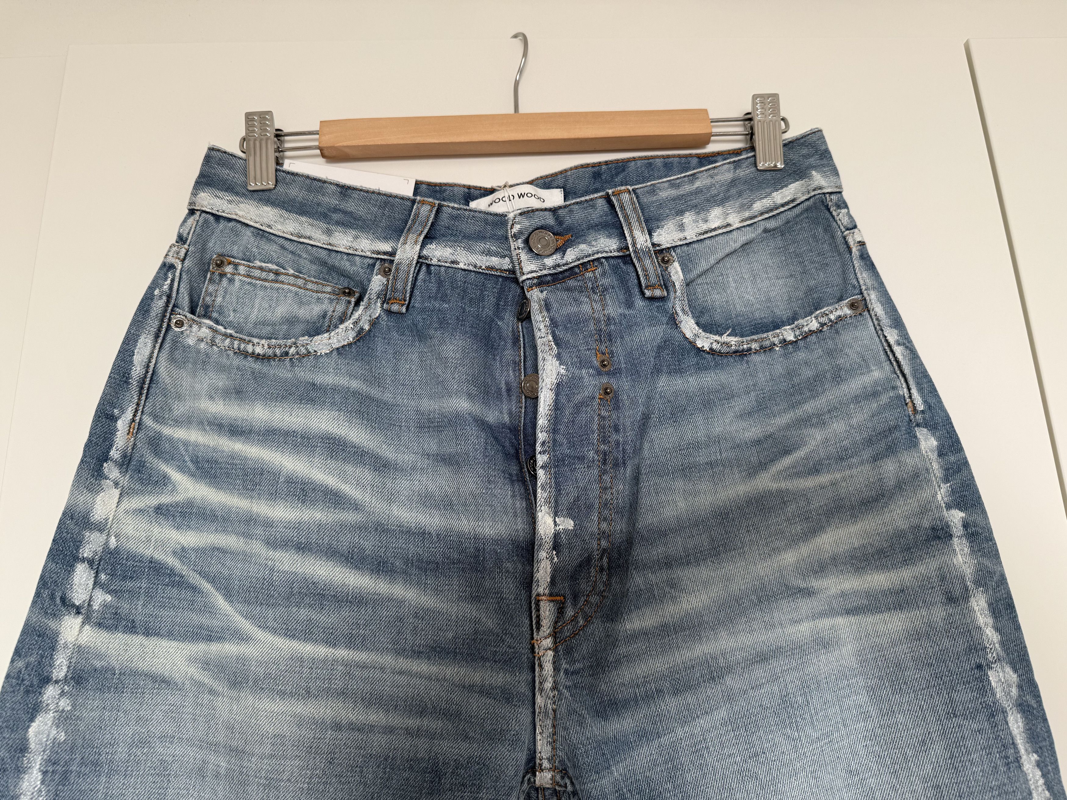 Wood Wood Paulo Pinnacle Jeans Size US 30 / EU 46 - 3 Thumbnail
