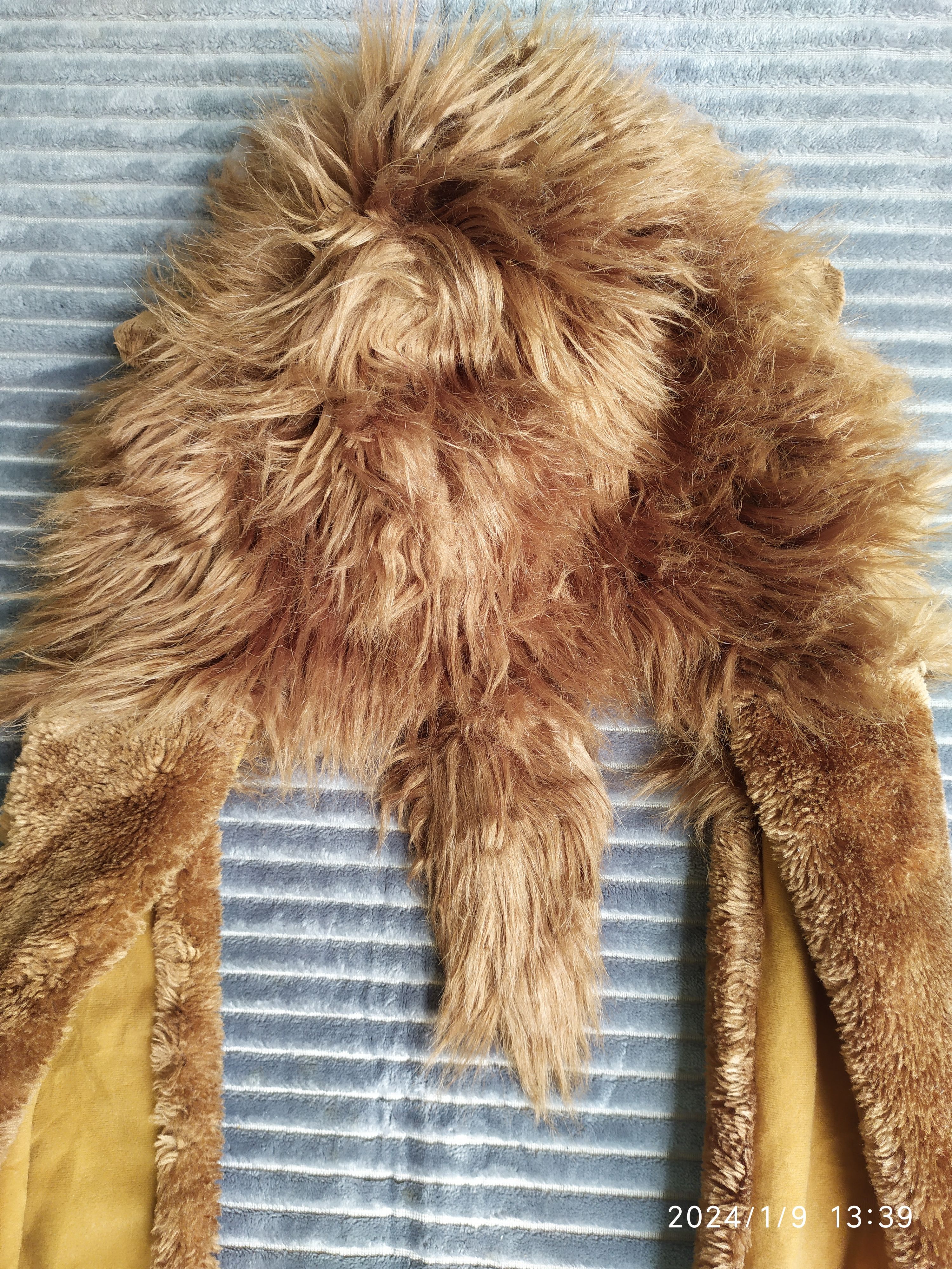 If Six Was Nine × Japanese Brand × Le Grande Bleu (L.G.B.) Vintage Beanie Mohair Fur Wolf Ushanka Hat Size ONE SIZE - 3 Thumbnail