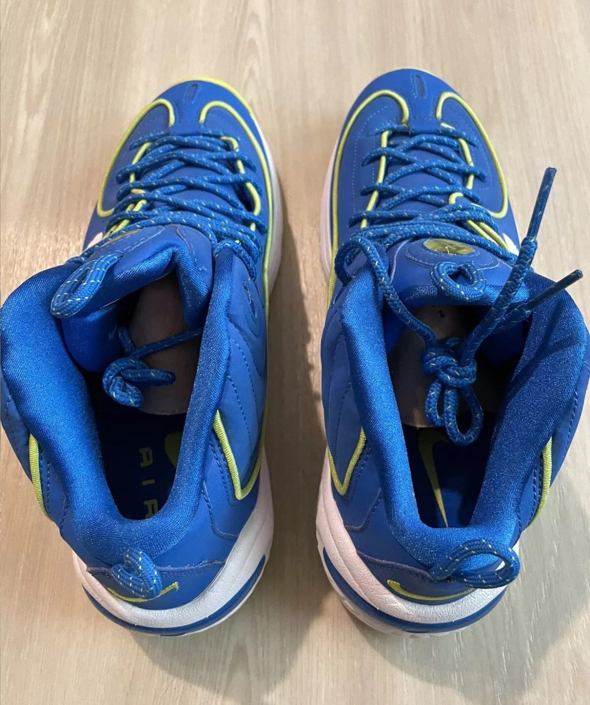 Nike × Vintage 2012 NIKE AIR MAX PENNY II 2 LE SOAR NEON Sprite Sz 9.5 Size US 9.5 / EU 42-43 - 4 Thumbnail