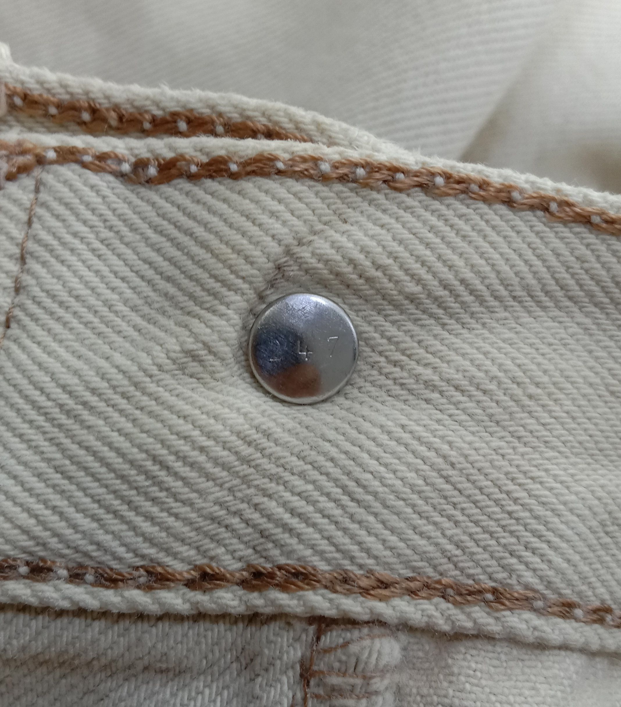 Levi's Vintage 90s Levi's 501 Jeans Buttons Fly Denim Size 26" / US 2 / IT 38 - 10 Thumbnail