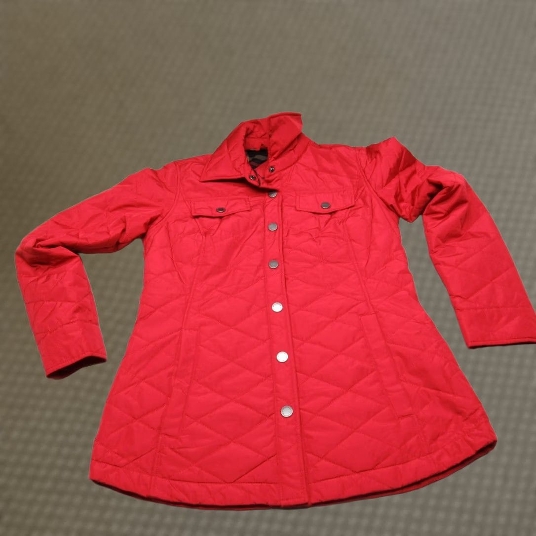 Pendleton Pendleton Red Quilted Barn Jacket Womens Small Snap Front Plaid Lined Classic Size S / US 4 / IT 40 - 1 Thumbnail