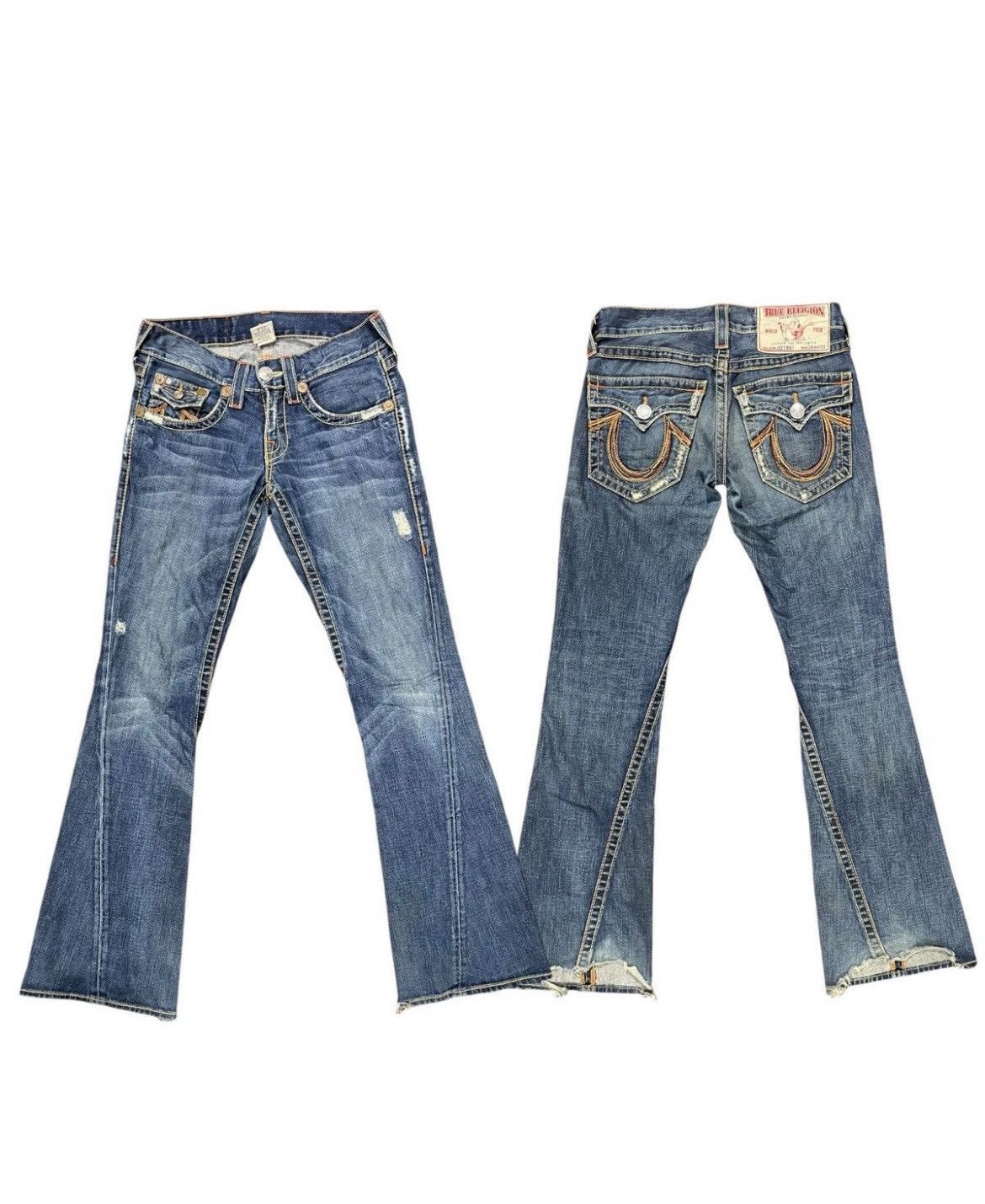 True Religion True Religion Destroyed Jeans Size US 32 / EU 48 - 9 Thumbnail