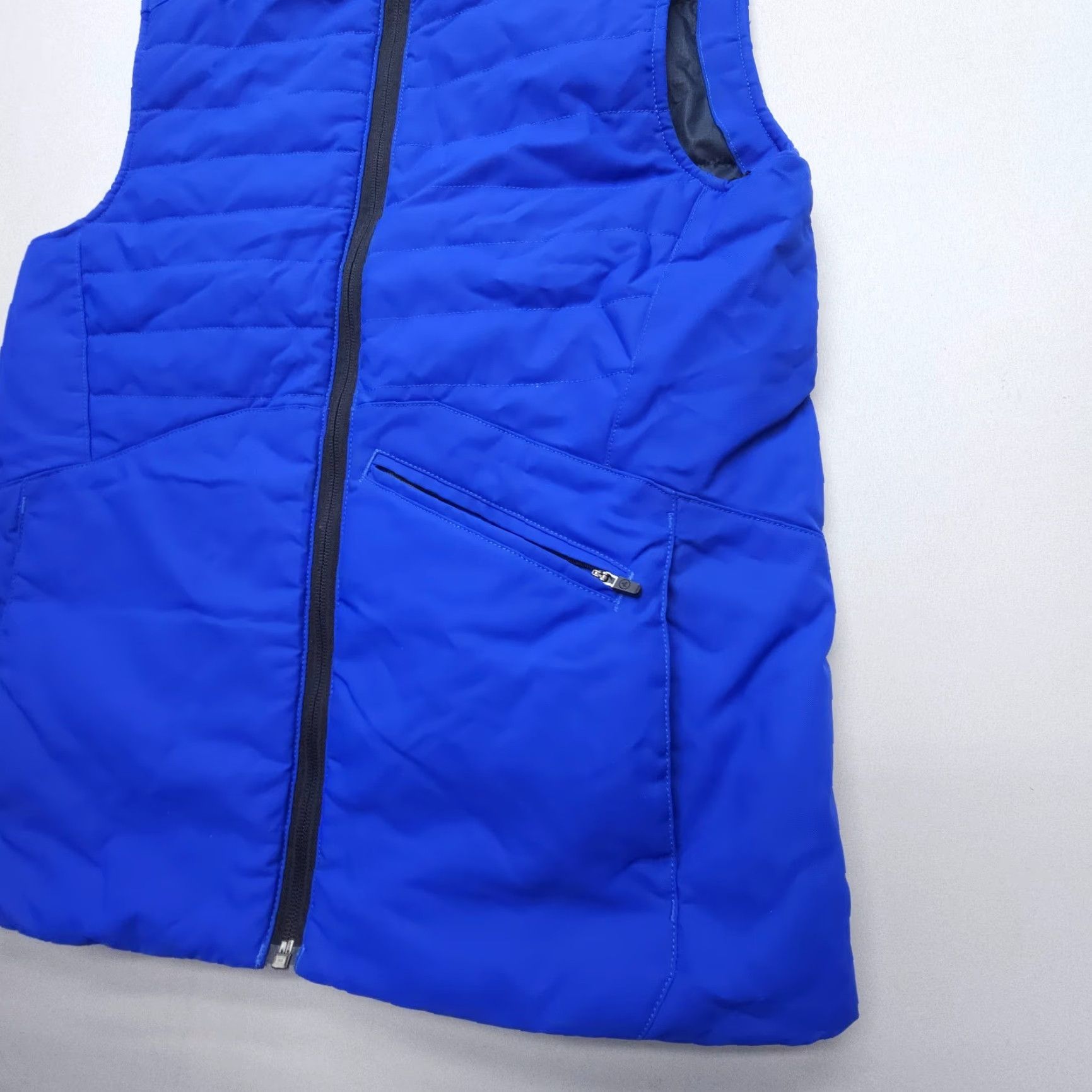 Vintage Aether Trace Vest Mens XS Blue Quilted Lined Full Zip Hiking Insulated Size 0 Size US XS / EU 42 / 0 - 5 Thumbnail