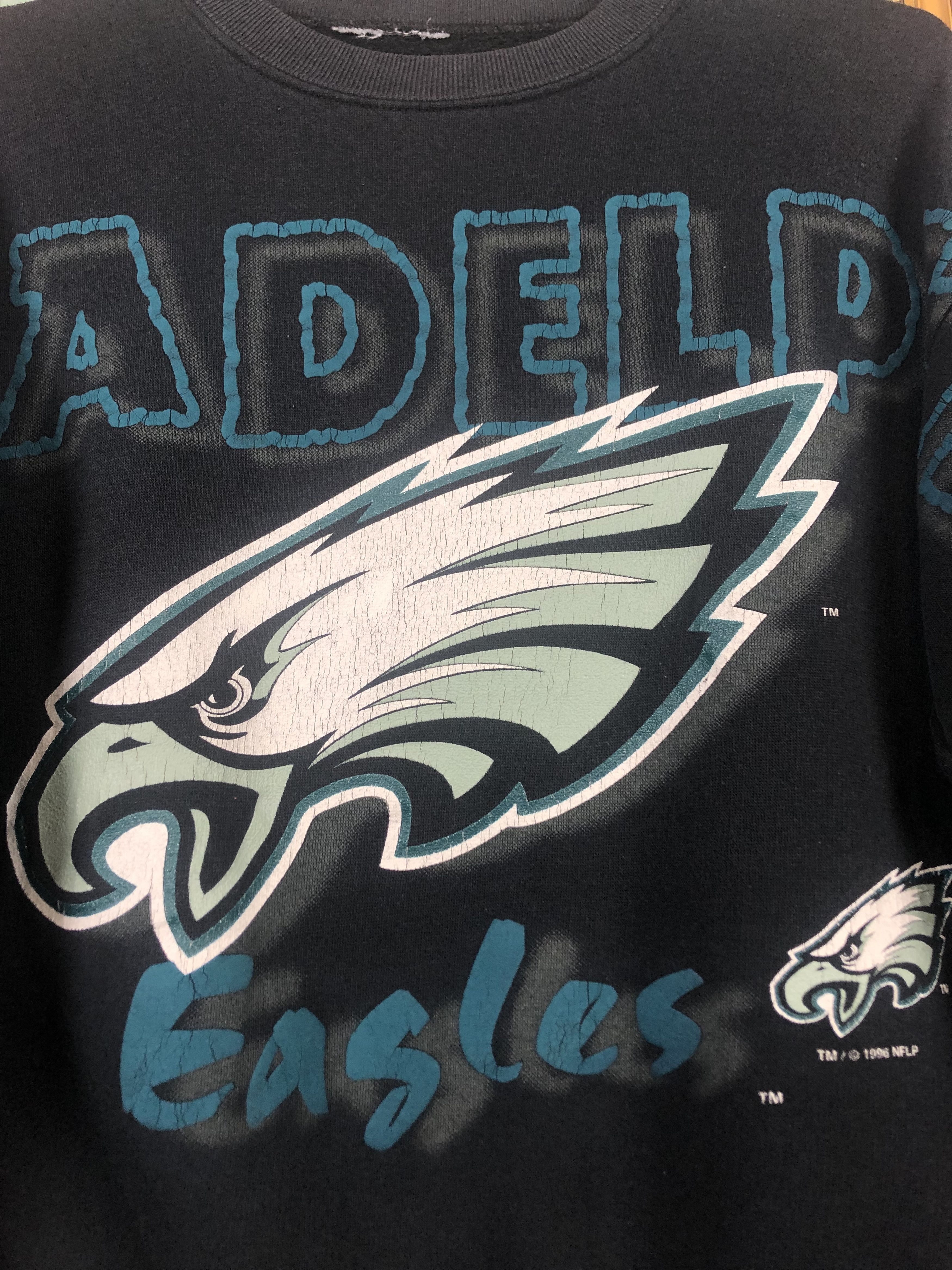 Vintage Philadelphia Eagles Sweatshirt Crewneck Big Logo