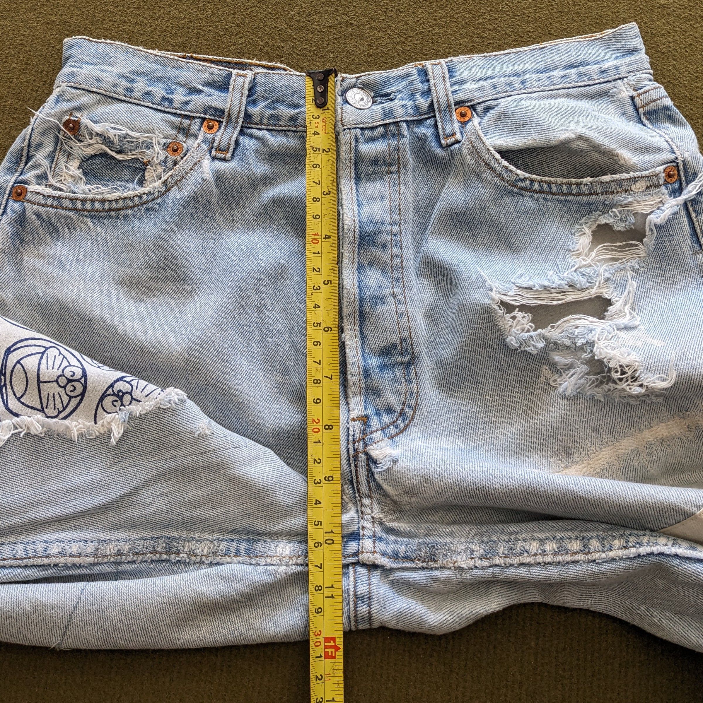 Levi's Vintage Clothing Vintage Levi's Strauss. Co Distressed Denim Jeans Size US 28 / EU 44 - 9 Thumbnail