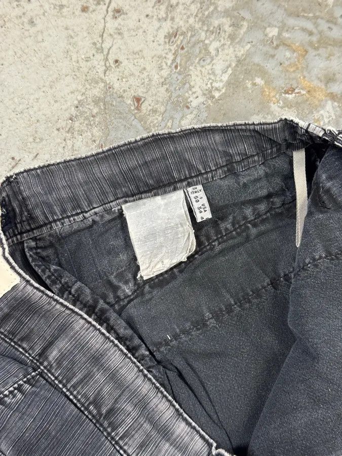 Armani 2010s Armani Grey Faded Oversized Cargo Pants Size US 34 / EU 50 - 10 Thumbnail