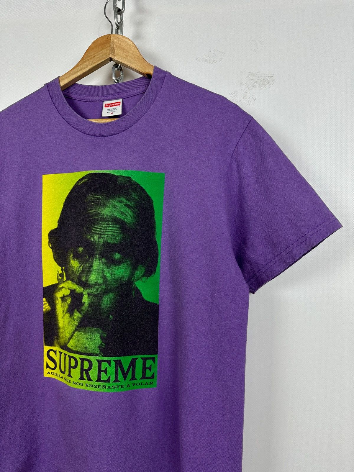Supreme Supreme Aguila Purple T-Shirt Size US M / EU 48-50 / 2 - 4 Thumbnail