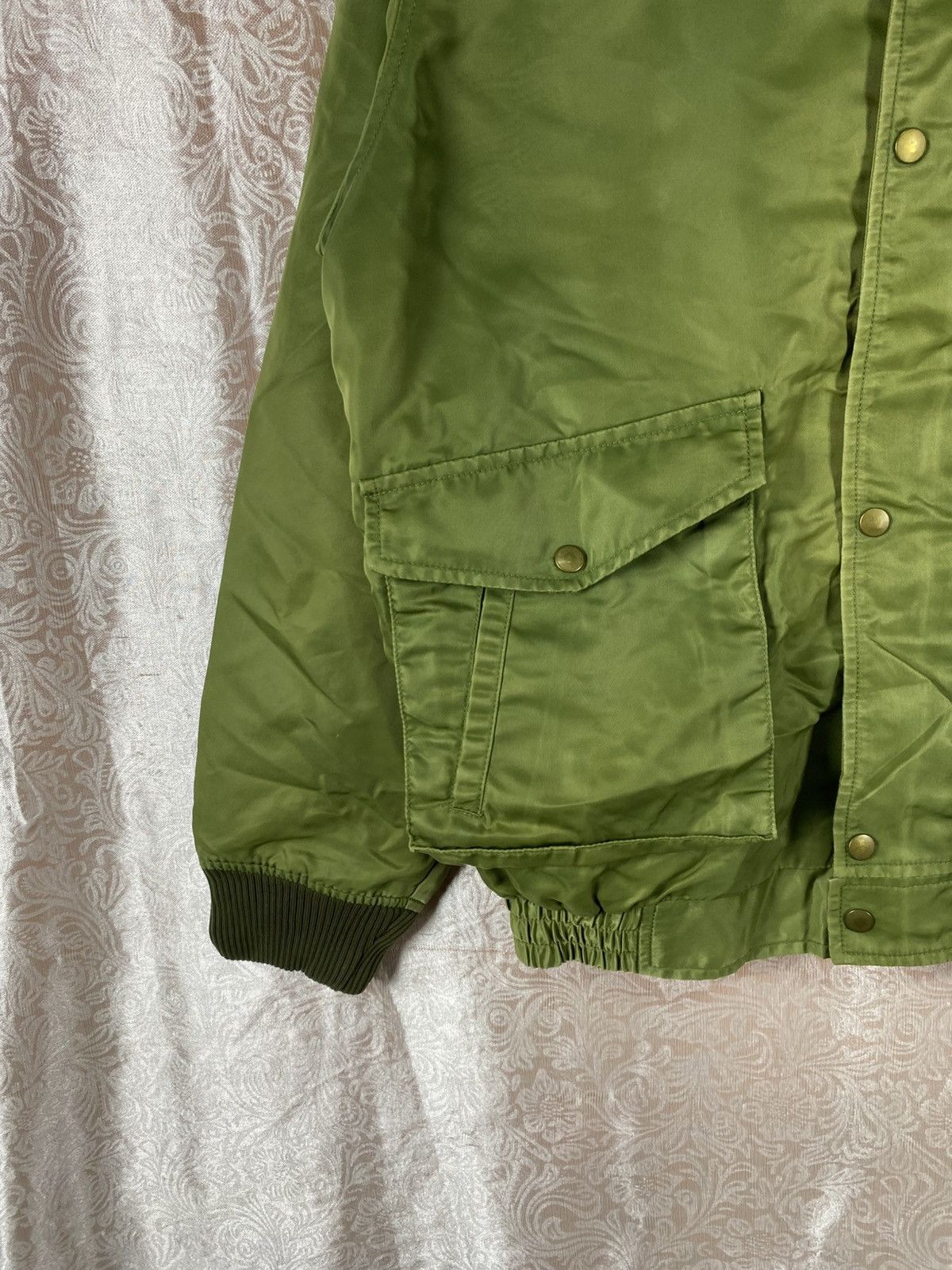 Vintage Vintage Military Style Green Utility Pocket Army Jacket Size US M / EU 48-50 / 2 - 7 Thumbnail