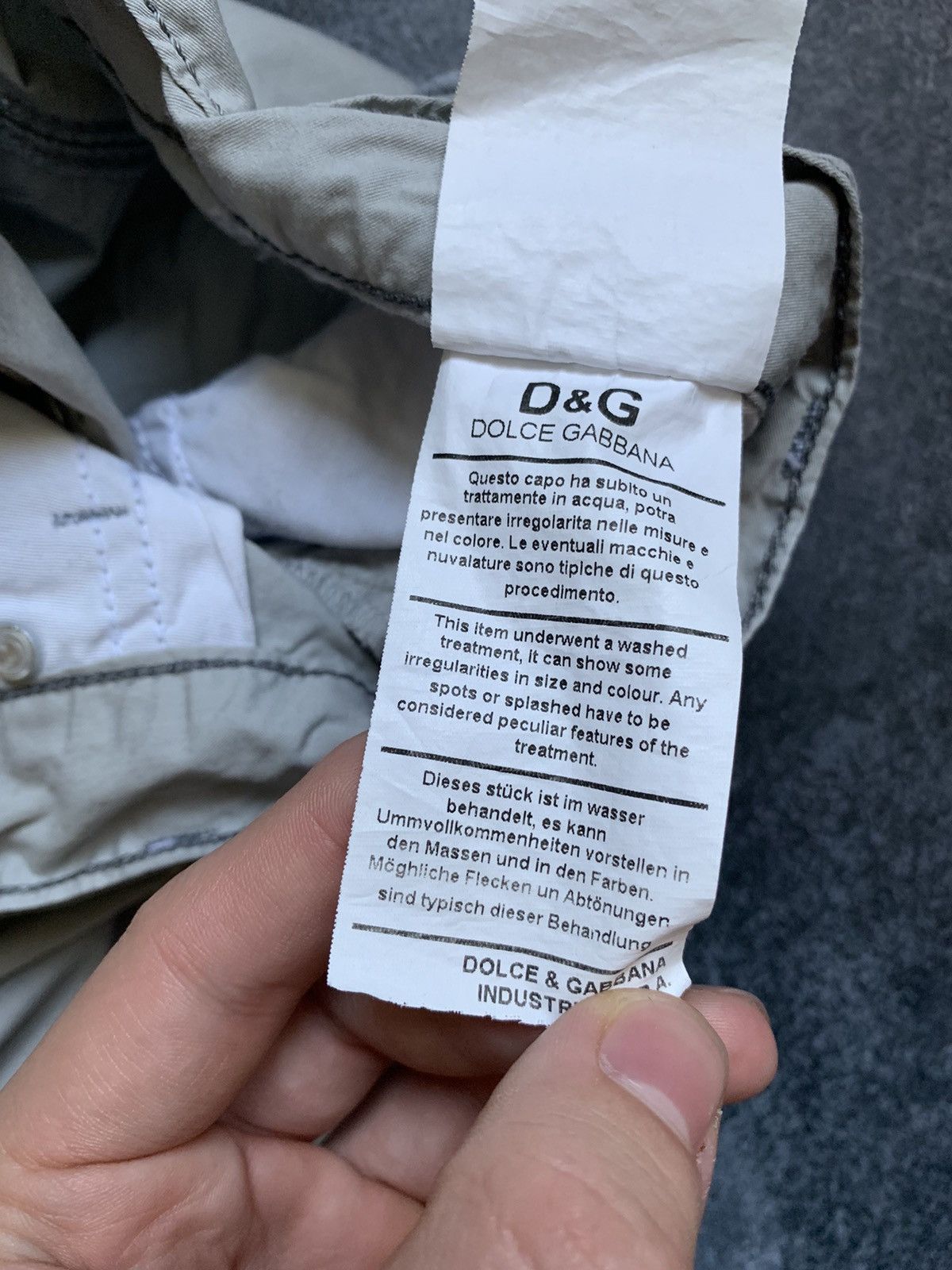 Dolce & Gabbana × Hysteric Glamour × Japanese Brand Vintage Avant Garde Balenciaga Style Dolce & Gabbana Pants Size US 31 - 13 Thumbnail