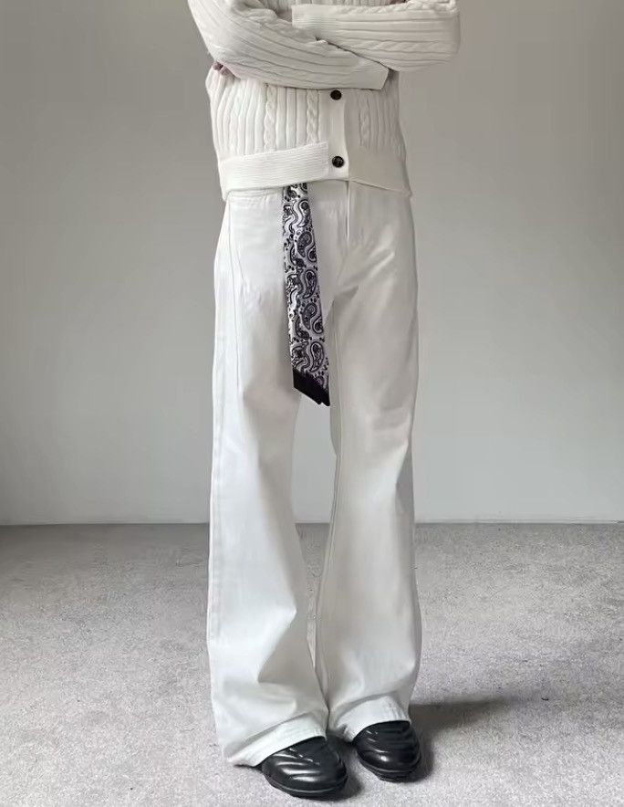 Jean Otl Prada Loewe rafsimons style opium bootcut flared jeans Size US 35 - 3 Thumbnail