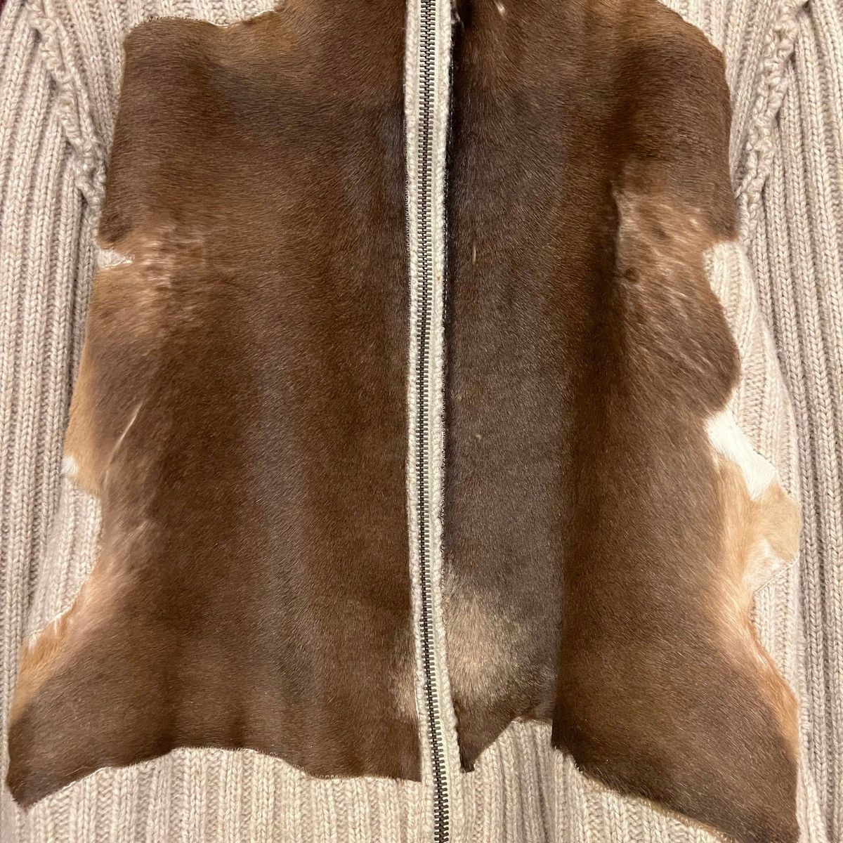 Roberto Cavalli Roberto Cavalli FW/00 Pony Hair Knit Size US L / EU 52-54 / 3 - 4 Thumbnail
