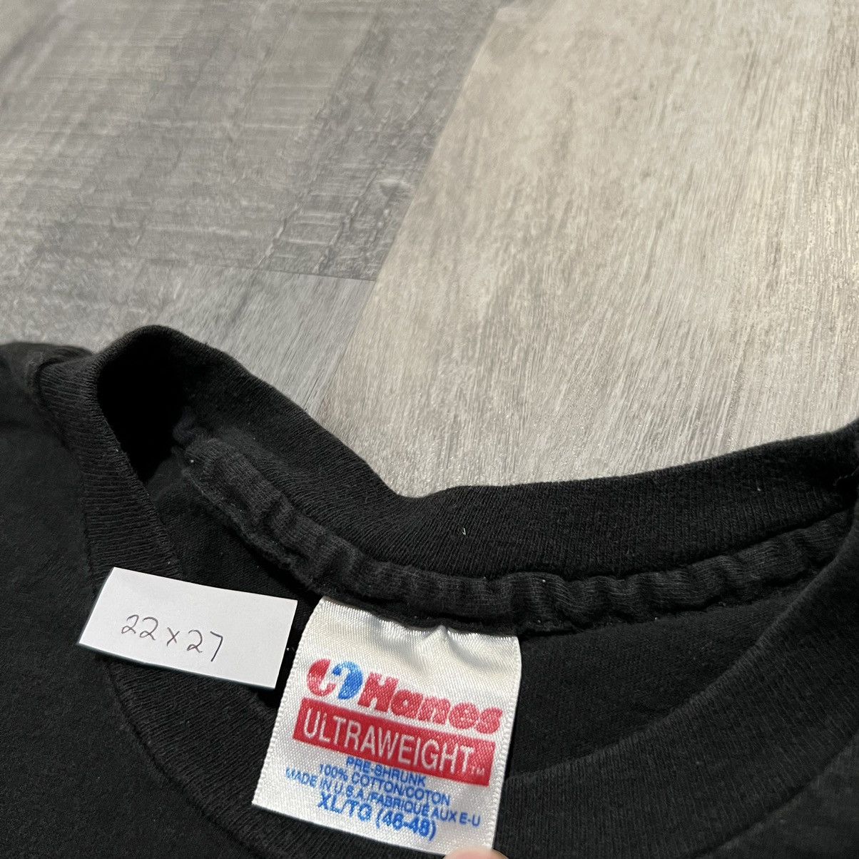 Hanes × Vintage VTG Carlos Santana Milagro T Shirt Black 90s Concert Band XL Size US XL / EU 56 / 4 - 5 Thumbnail