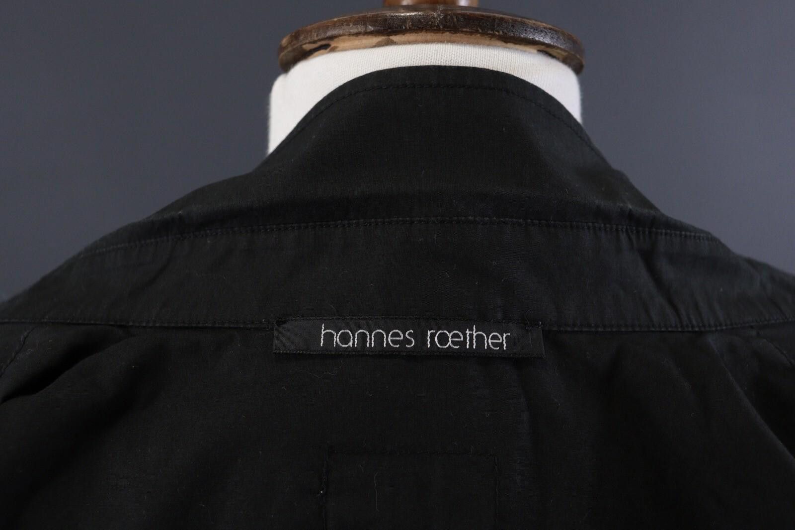 hannes roether Hannes Roether Black Loose Tunic Lagenlook Shirt Size L Size L / US 10 / IT 46 - 11 Thumbnail