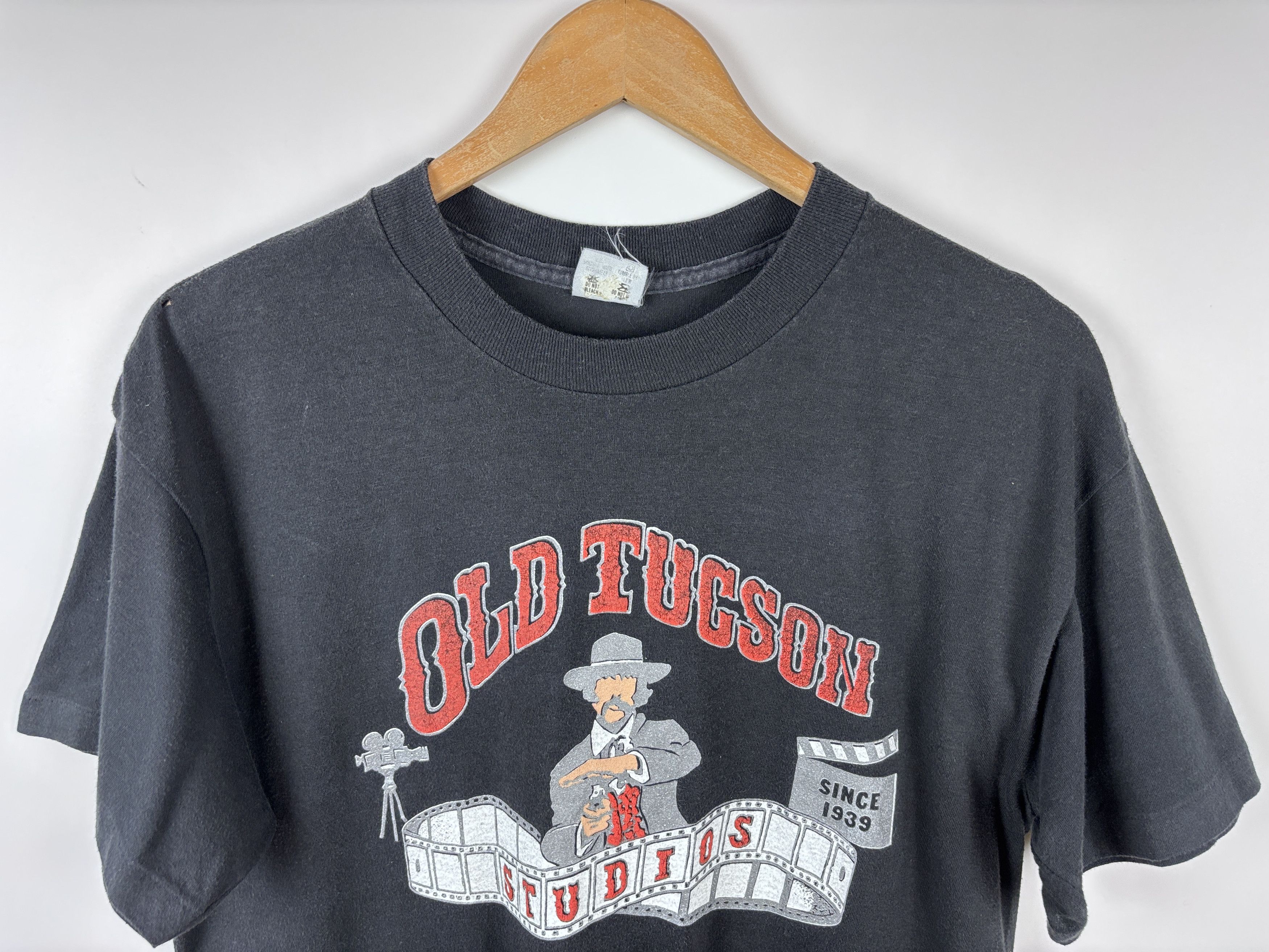 Vintage Vintage Old Tucson Studios T-Shirt Touch of Gold Black M Size US M / EU 48-50 / 2 - 2 Thumbnail