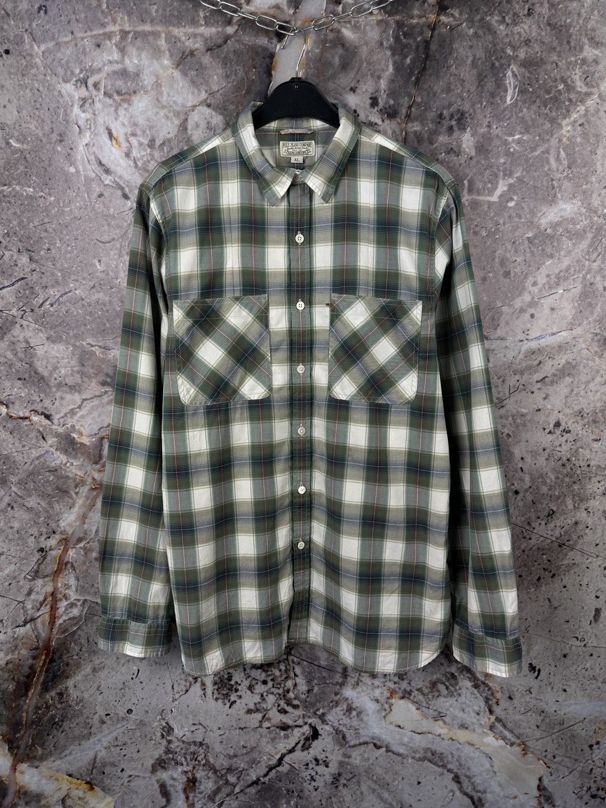 Polo Ralph Lauren Ralph Lauren MFG Polo Jeans Long Sleeve Shirt Button Up Size US XL / EU 56 / 4 - 1 Thumbnail
