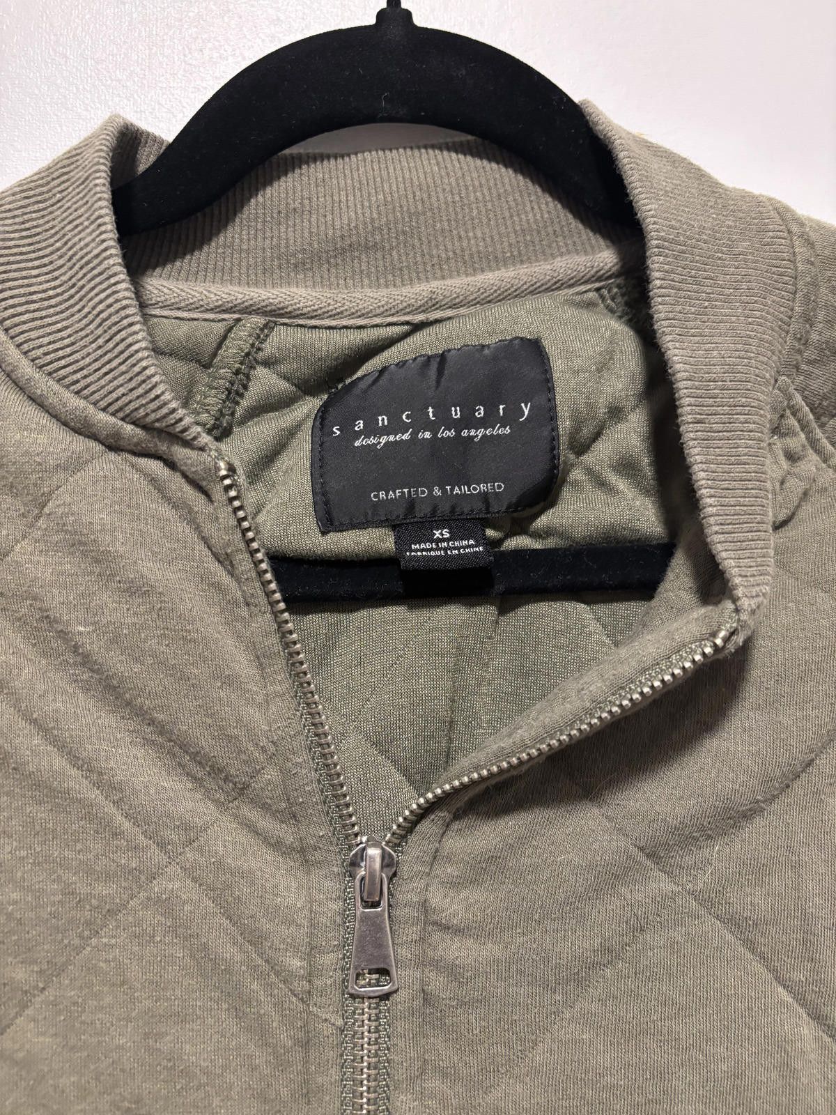 Sanctuary Sanctuary Women's Quilted Bomber Jacket XS Size XS / US 0-2 / IT 36-38 - 3 Thumbnail
