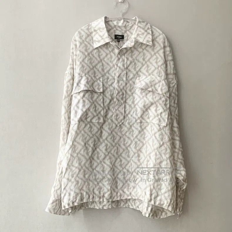 Fendi Fendi size 40 Striped shirt Size US XXS / EU 40 - 1 Thumbnail