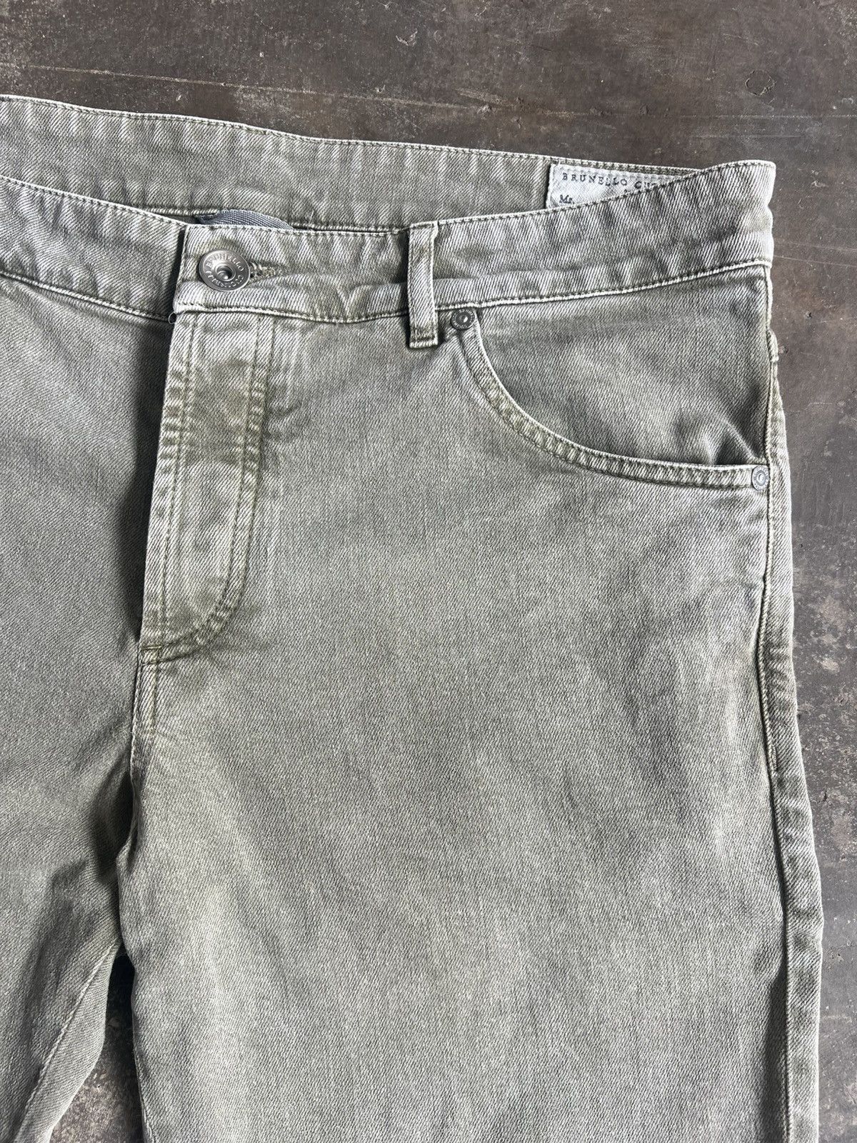 Brunello Cucinelli Brunello Cucinelli Lightweight Denim Pants Size US 34 / EU 50 - 7 Thumbnail