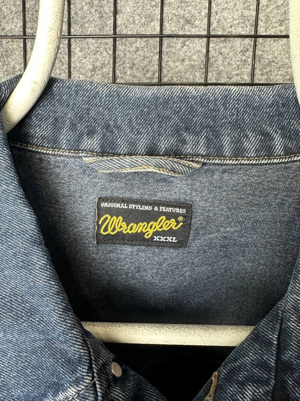 Vintage × Wrangler Wrangler denim jacket vintage american size XXL Size US XXL / EU 58 / 5 - 3 Thumbnail