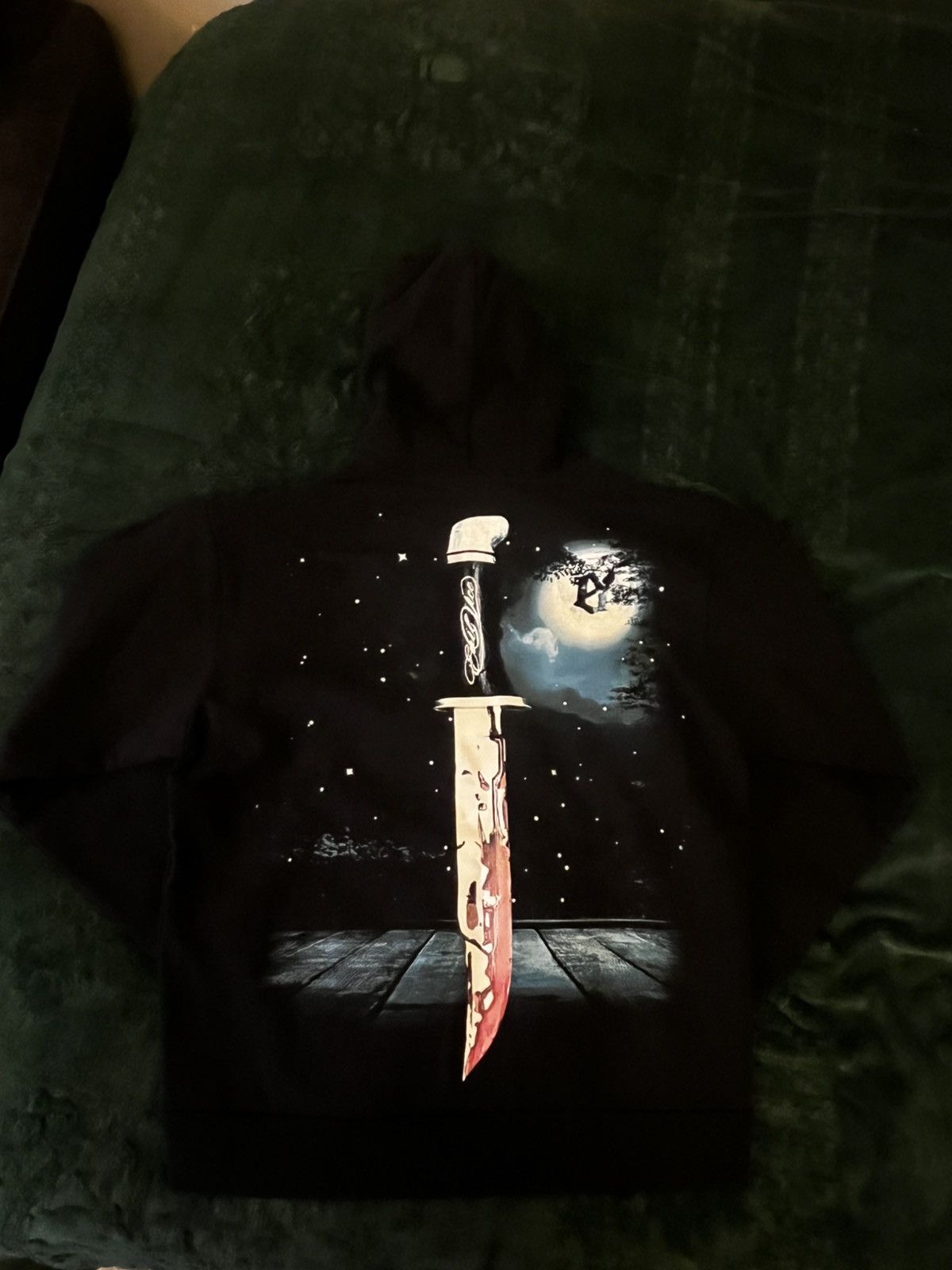 Other Evil Vice Scream Theme Ghostface Hoodie – Size Large Size US L / EU 52-54 / 3 - 3 Thumbnail
