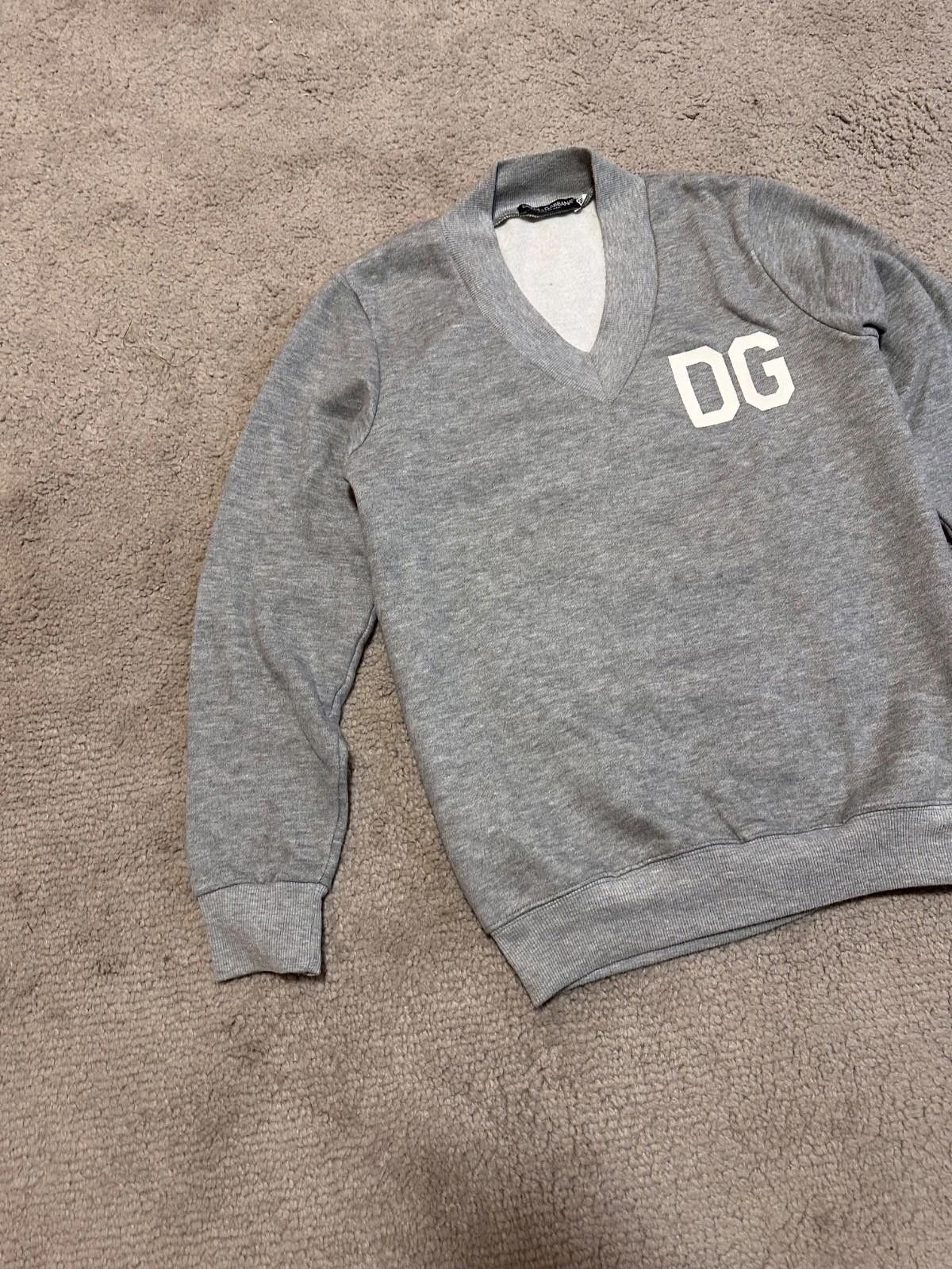 Dolce & Gabbana Dolce&Gabbana DG Logo Sweatshirt Sz 48 Size XL / US 12-14 / IT 48-50 - 2 Thumbnail