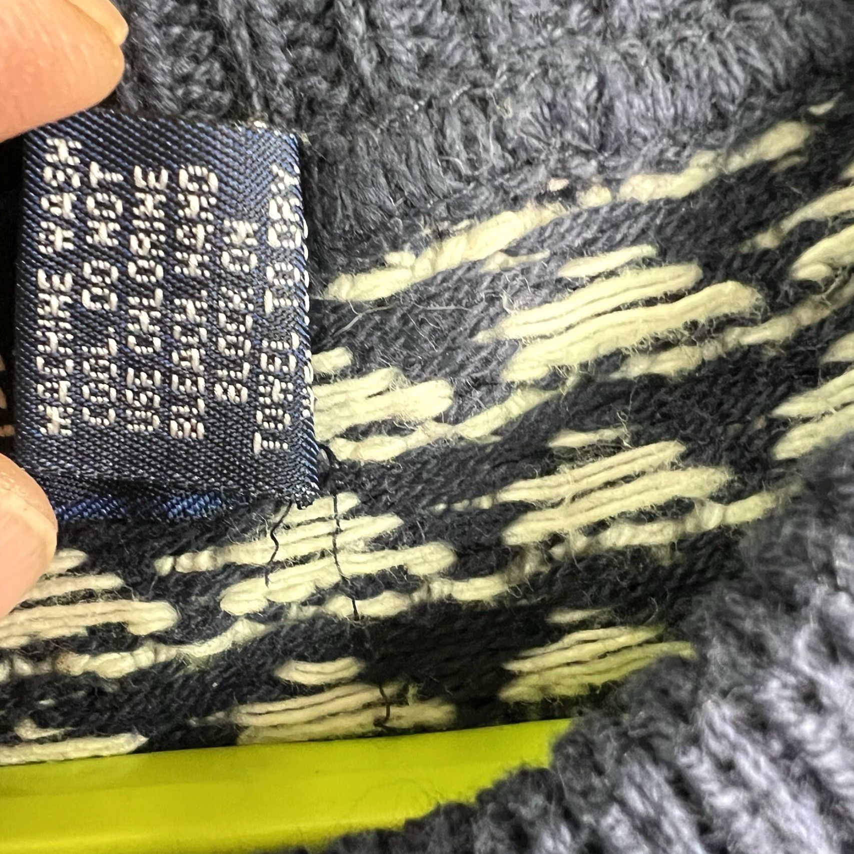 Vintage VINTAGE John Weitz Checked Sweater Mens Size L Blue Cotton Crew Neck Pullover Heavyweight Casual USA Size US L / EU 52-54 / 3 - 5 Thumbnail