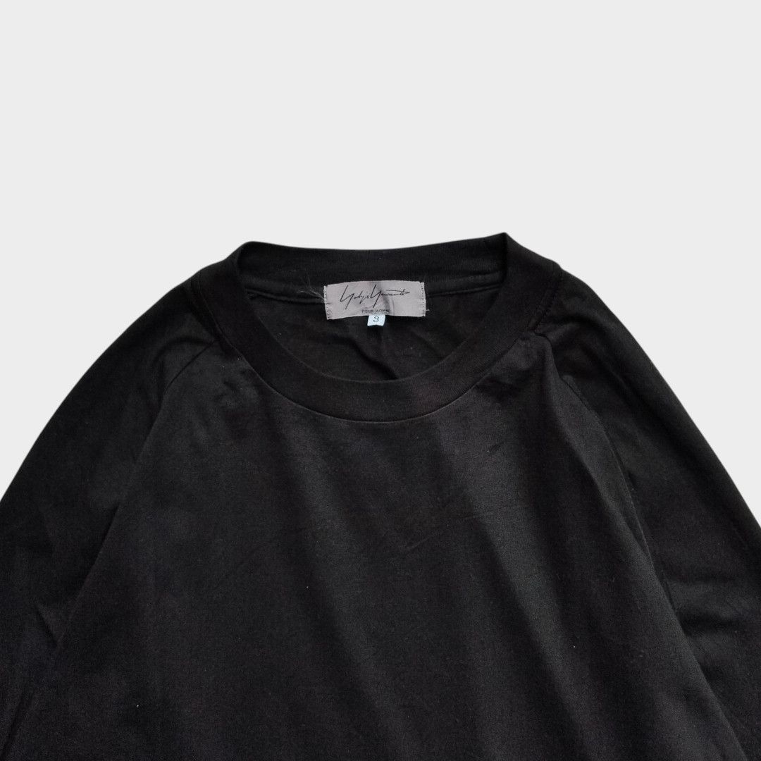 Yohji Yamamoto YYPH embroidery detail cut and sew Tshirt Size US L / EU 52-54 / 3 - 5 Thumbnail