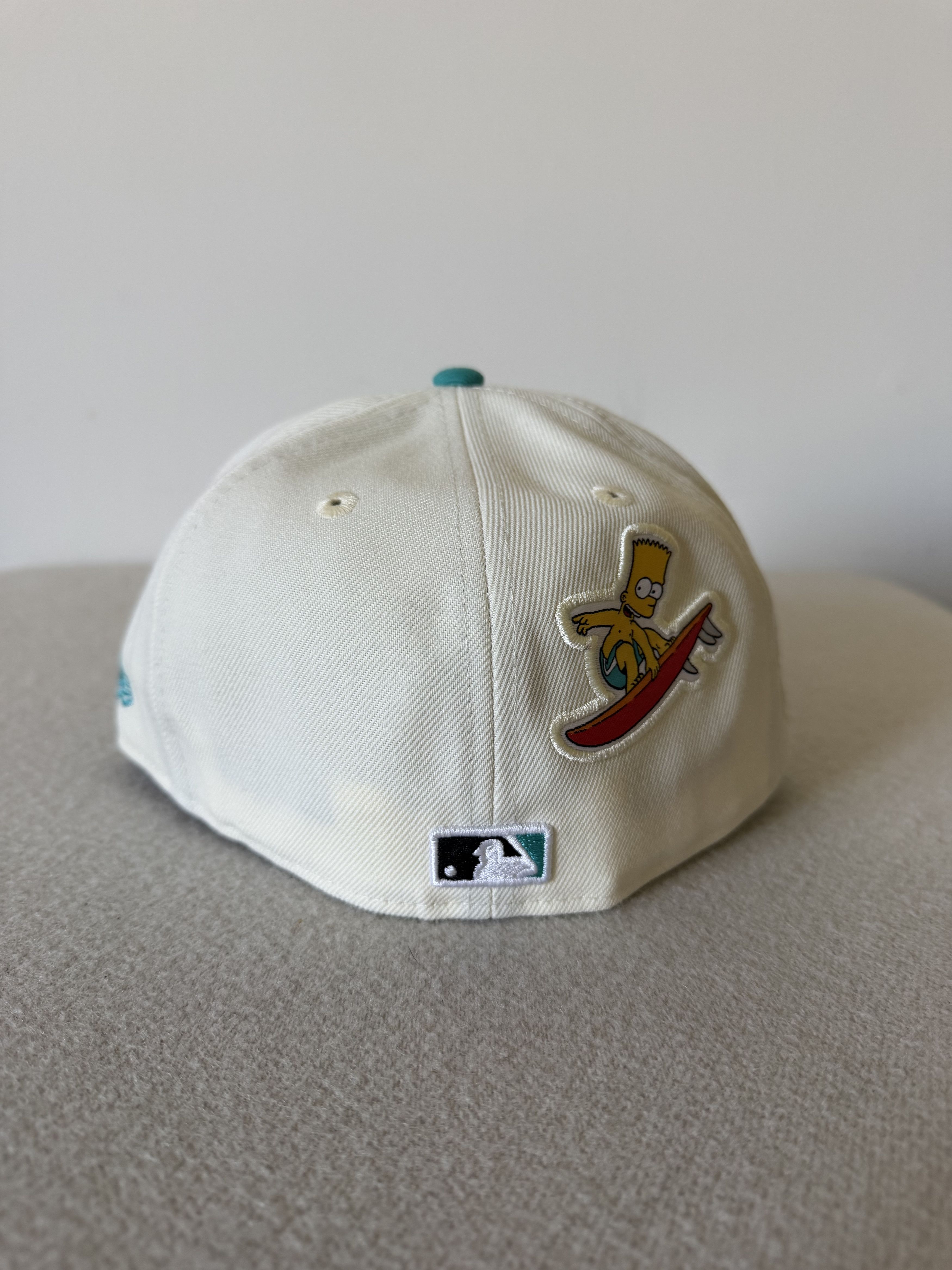New Era 7 1/8 New Era Florida Marlins Simpsons Localized 59FIFTY Hat Size ONE SIZE - 5 Thumbnail