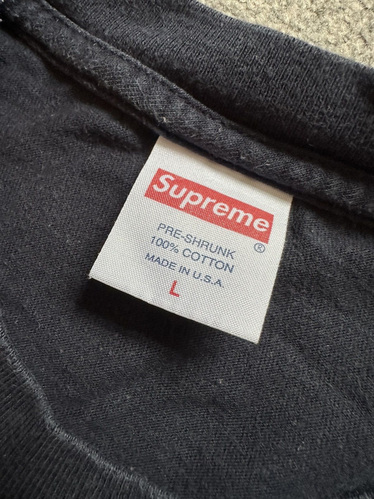 Supreme Supreme original motion tee SS2016 Size US L / EU 52-54 / 3 - 2 Thumbnail