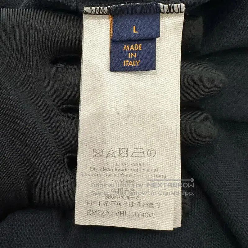 Louis Vuitton Louis Vuitton Black Cotton Men's T-Shirt . Size US L / EU 52-54 / 3 - 5 Thumbnail