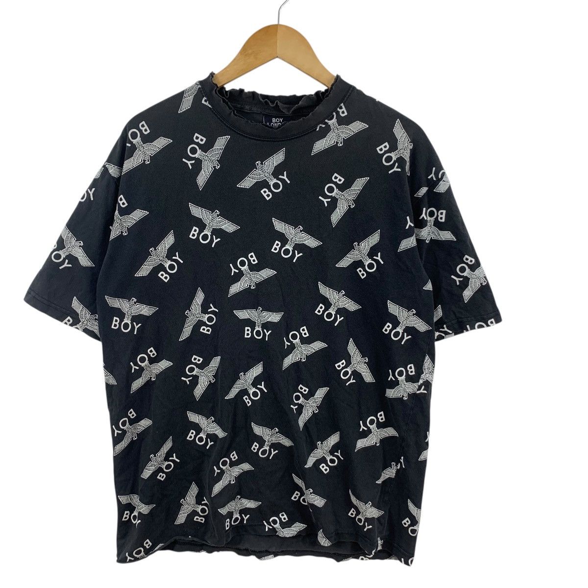 Boy London Vintage BOY LONDON PUNK All Over Print Thrashed Tee Shirt Size US XXL / EU 58 / 5 - 4 Thumbnail