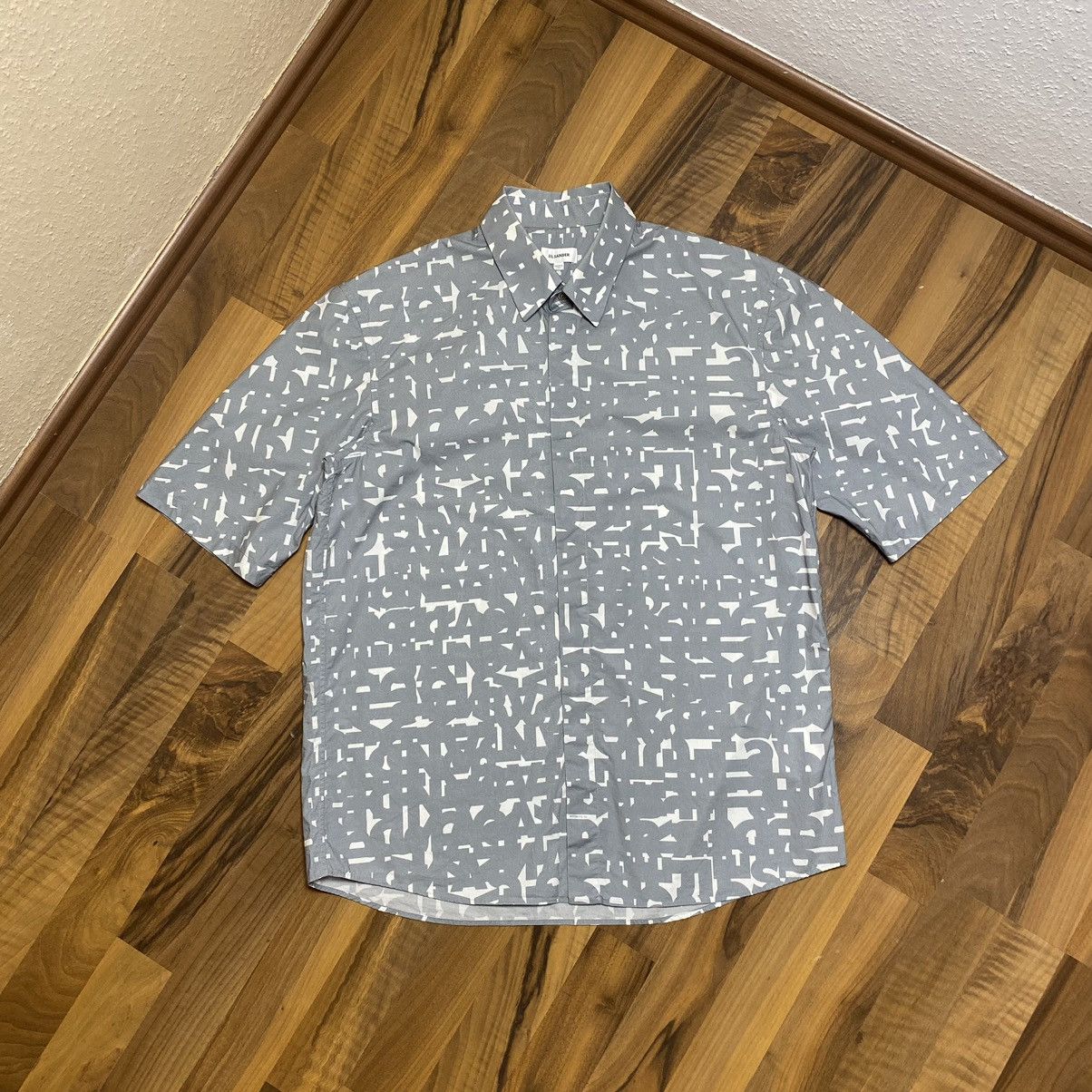 Jil Sander Monogram Short Sleeve Jil Sander Size US M / EU 48-50 / 2 - 1 Thumbnail