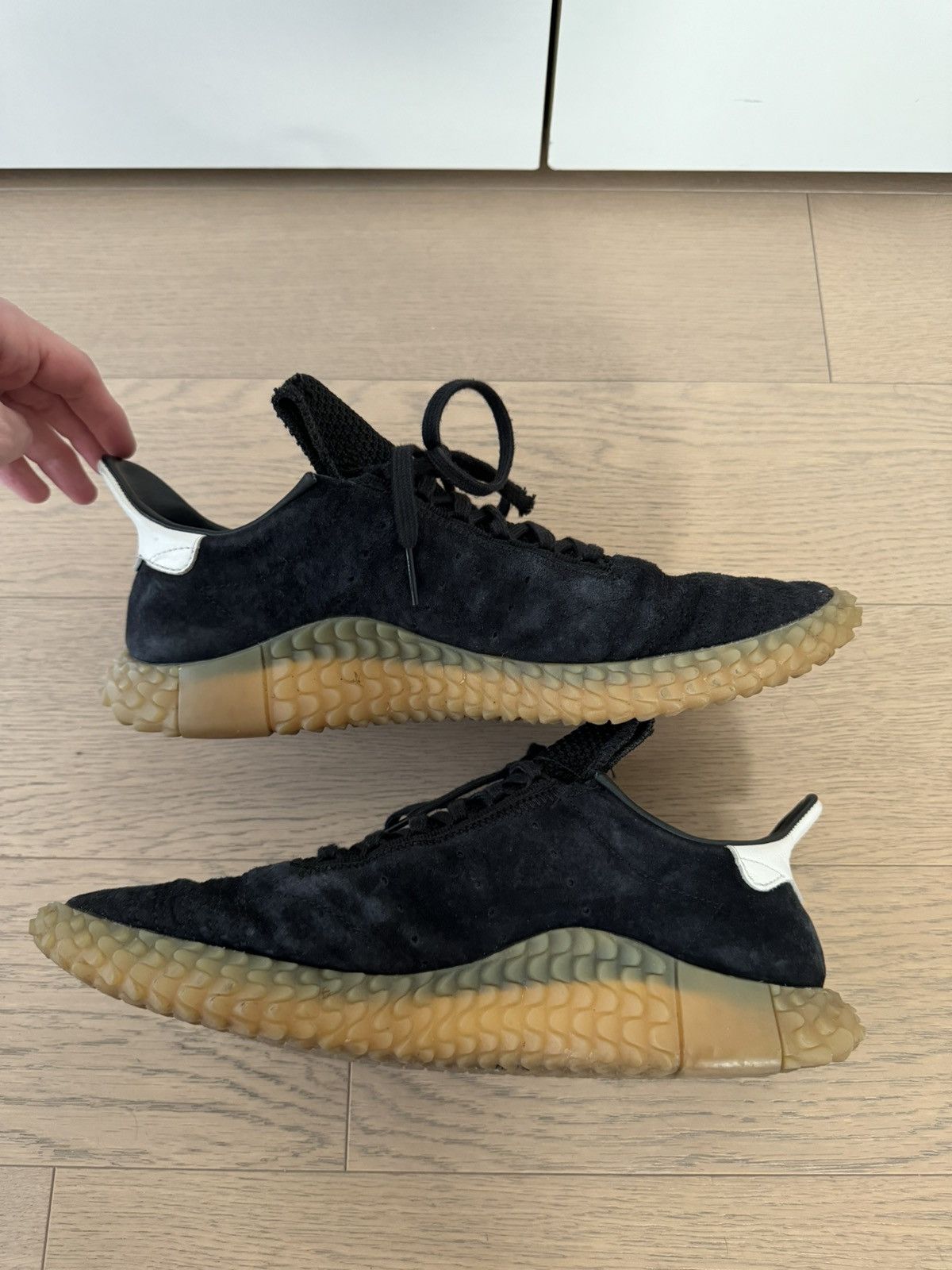 Adidas Kamanda Black and Gum Sole 10.5 Size US 10.5 / EU 43-44 - 5 Thumbnail