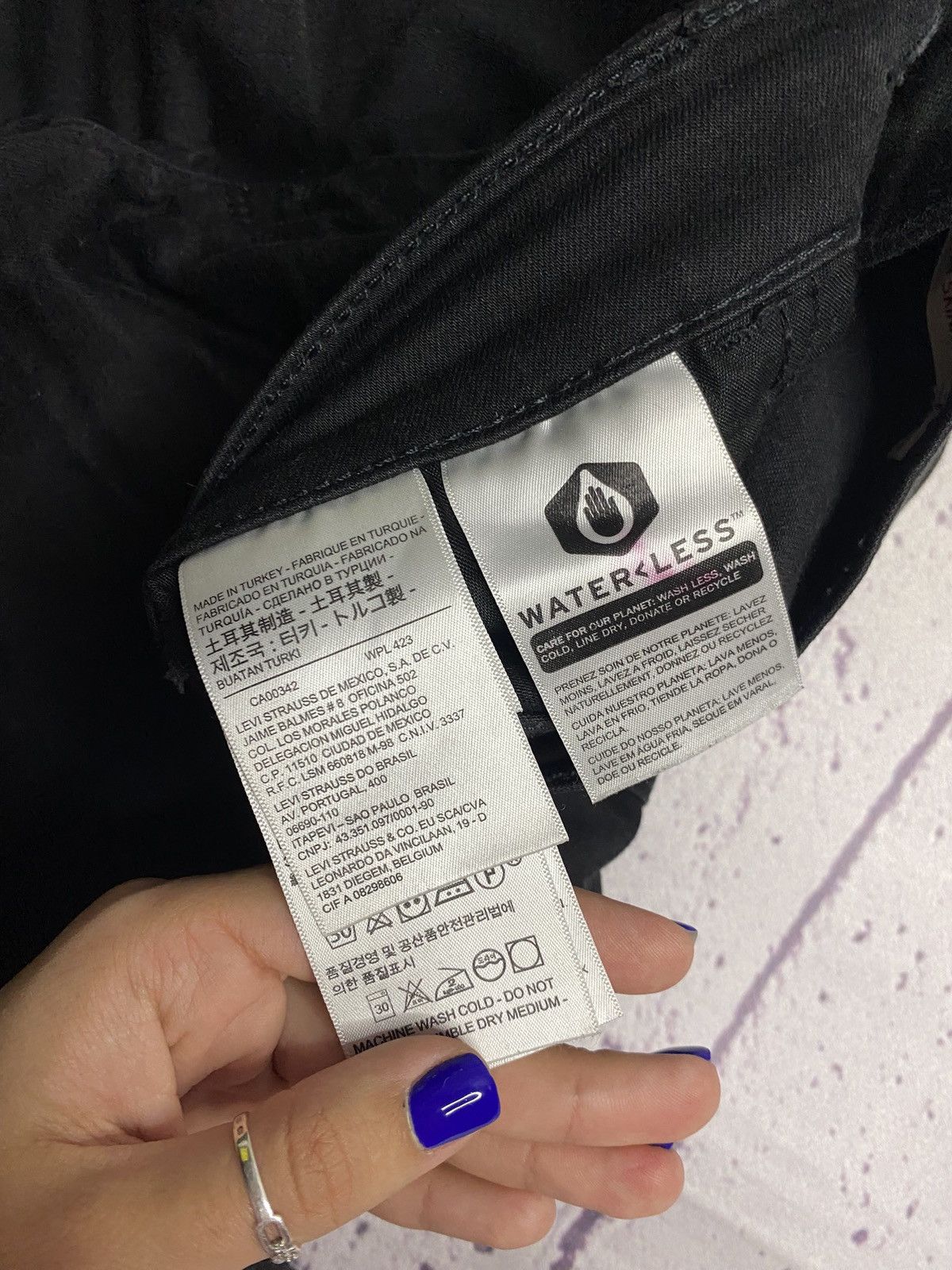Levi's Vintage Clothing Womens Vintage Levis jeans 710 super skinny y2k japanase Size 30" / US 8 / IT 44 - 9 Thumbnail