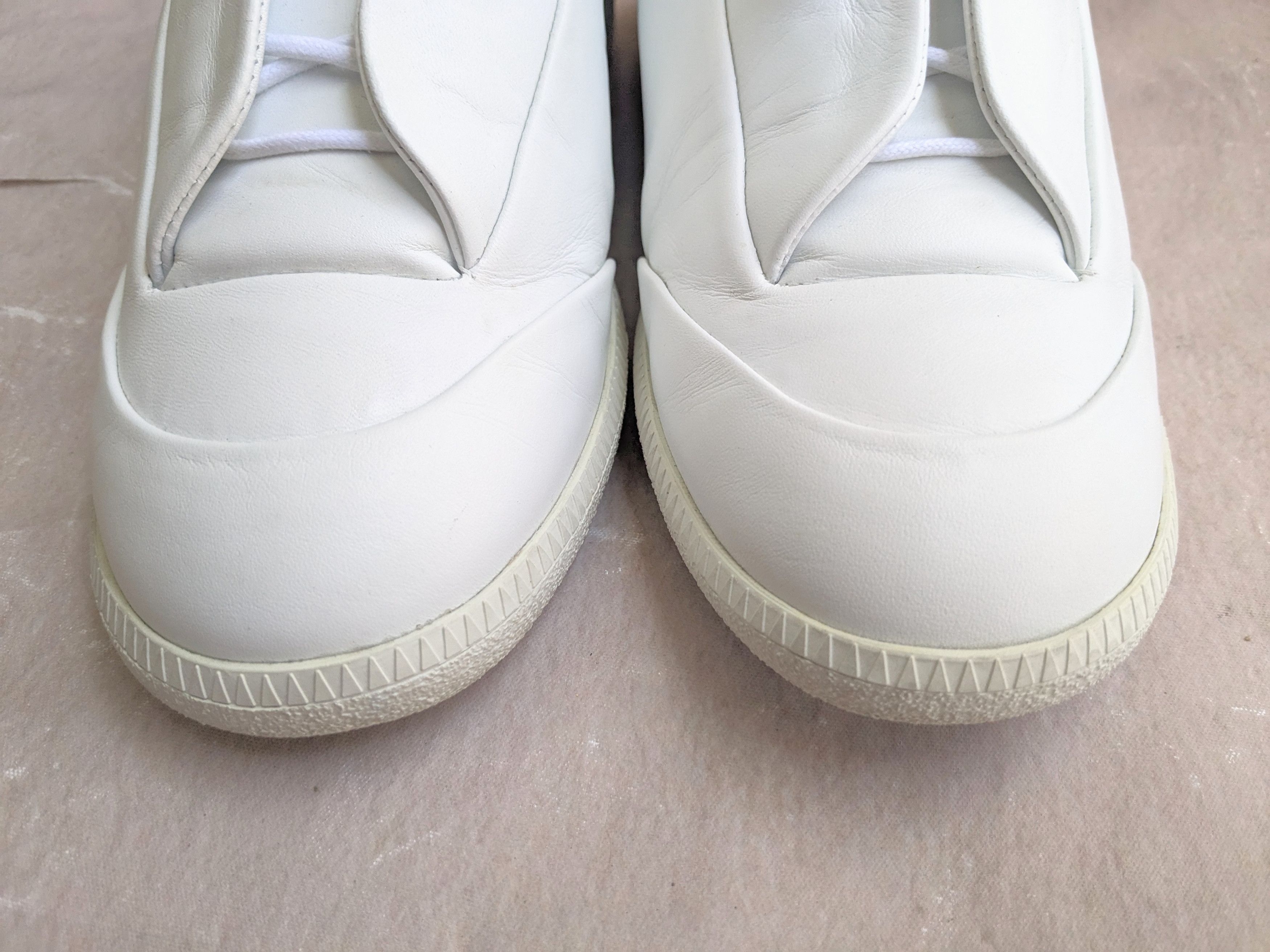 Maison Margiela Maison Margiela Future White Low 9.5 42.5 Leather Size US 9.5 / EU 42-43 - 2 Thumbnail