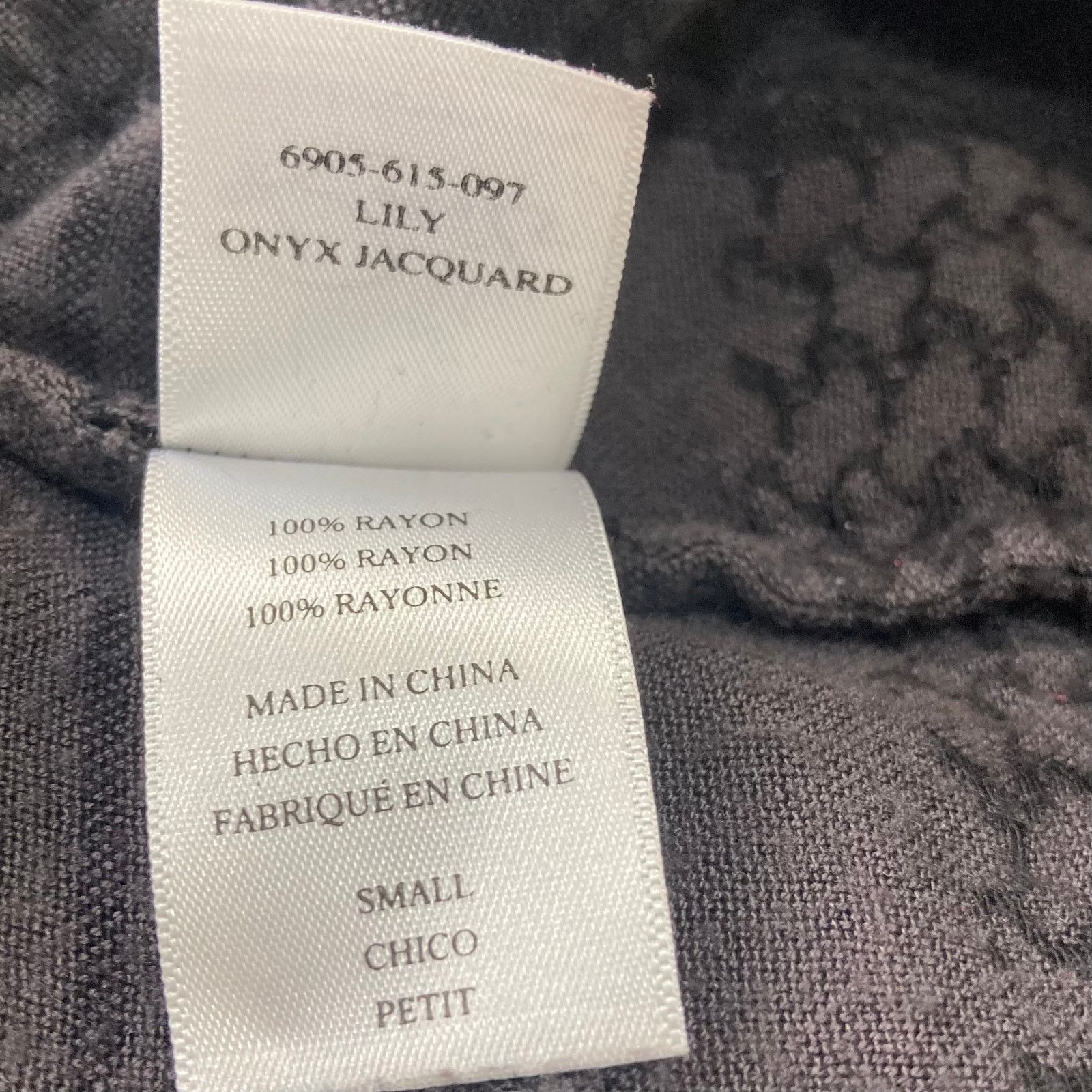 Rails Rails Lily Onyx jacquard top black gray long sleeve pullover Size S / US 4 / IT 40 - 8 Thumbnail