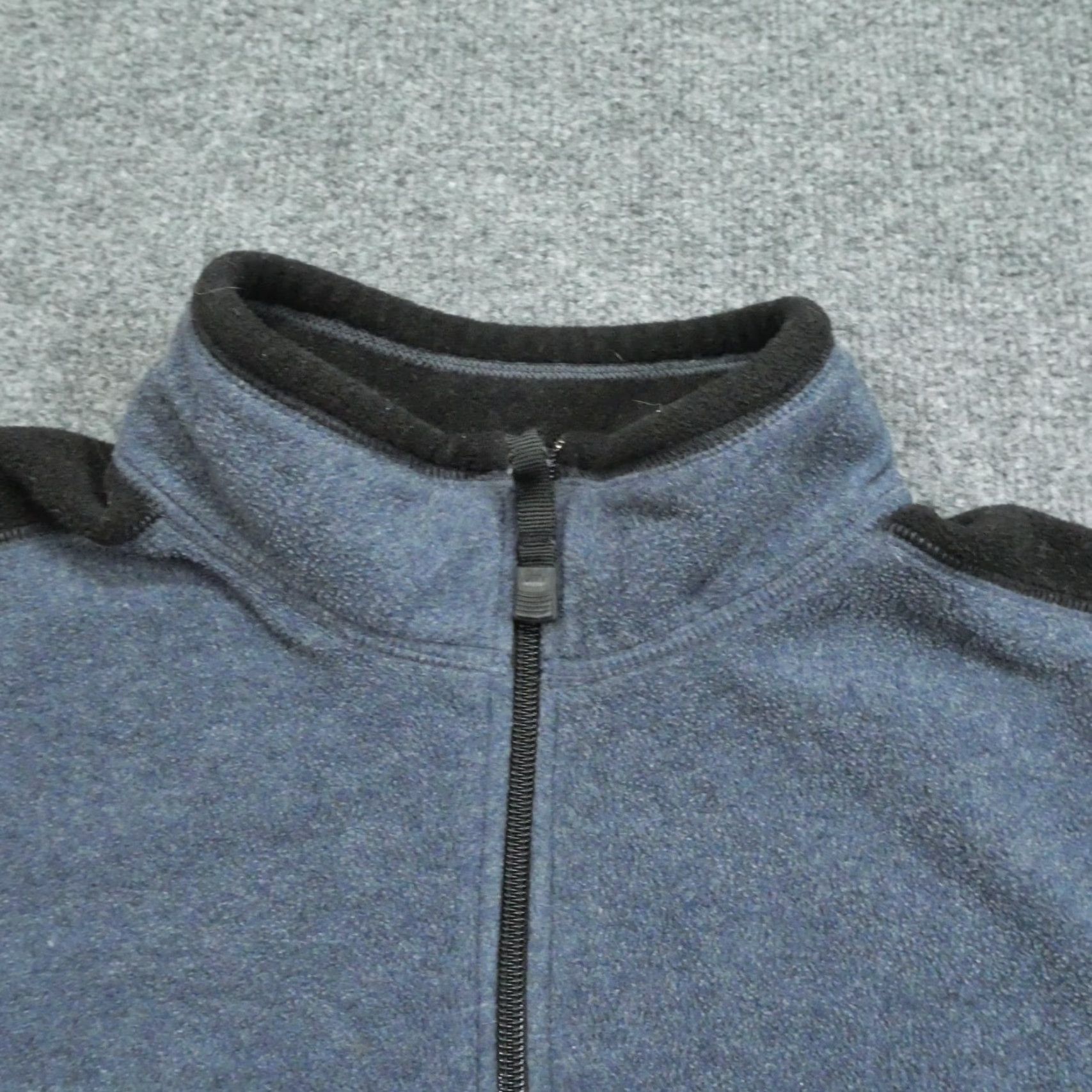 Old Navy VINTAGE Old Navy Sweatshirt Adult XL Blue Black Quarter Zip Fleece Y2K Mens Size US XL / EU 56 / 4 - 6 Thumbnail
