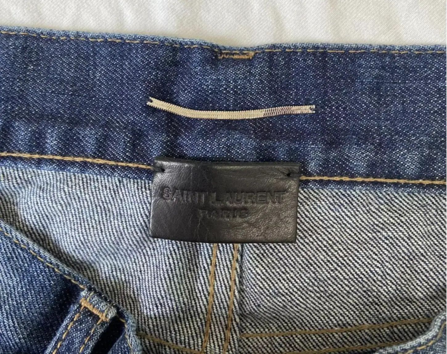 Saint Laurent Paris YSL Blue Jeans Size US 30 / EU 46 - 5 Thumbnail