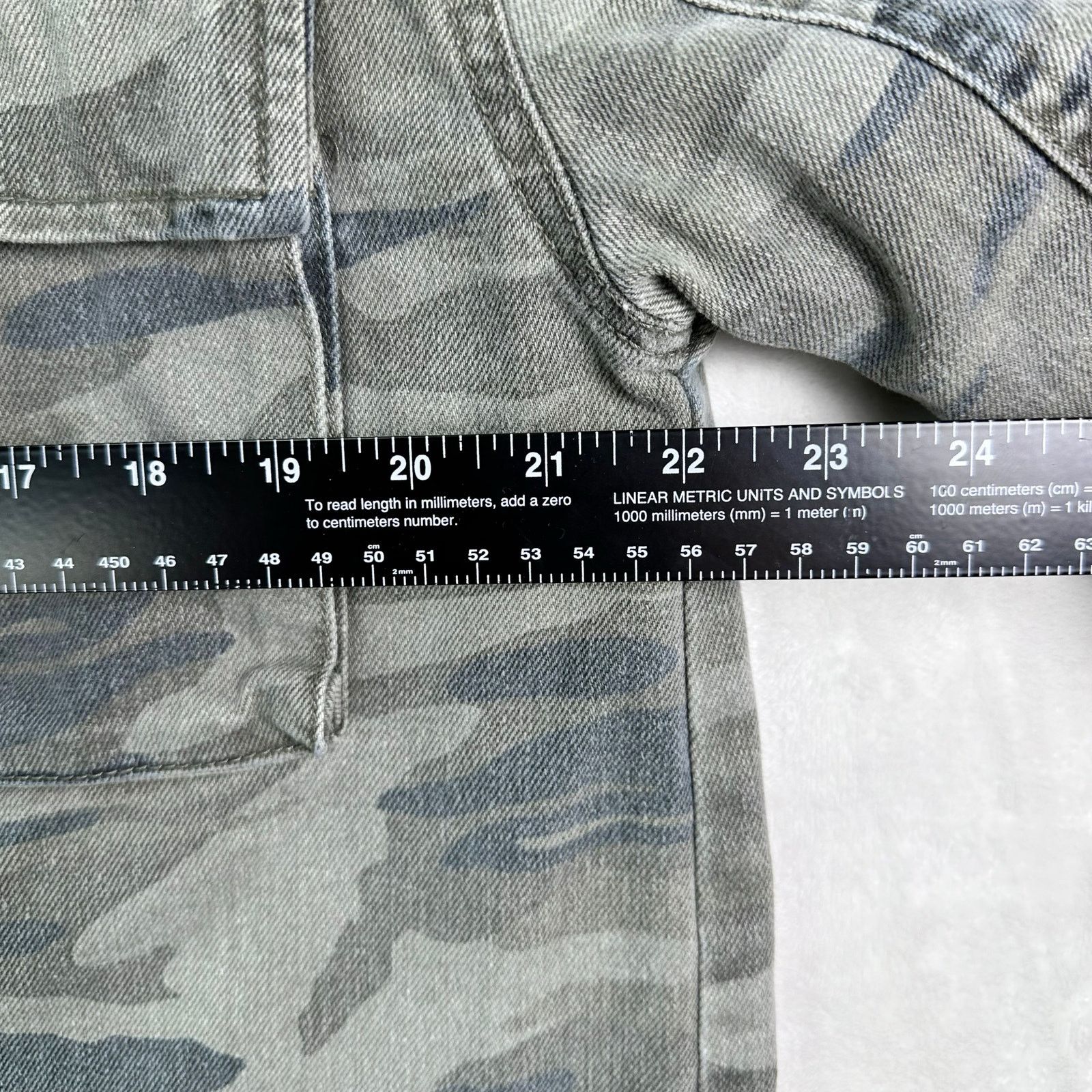 Treasure & Bond TREASURE & BOND Camo Military Style Button Up Utility Jacket Size M / US 6-8 / IT 42-44 - 12 Thumbnail